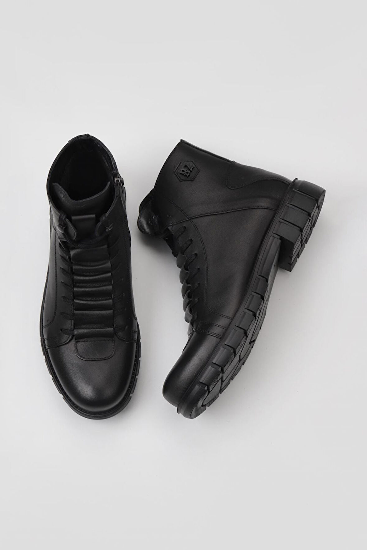 Bueno Shoes Siyah Antik Erkek Bot 07m8518350