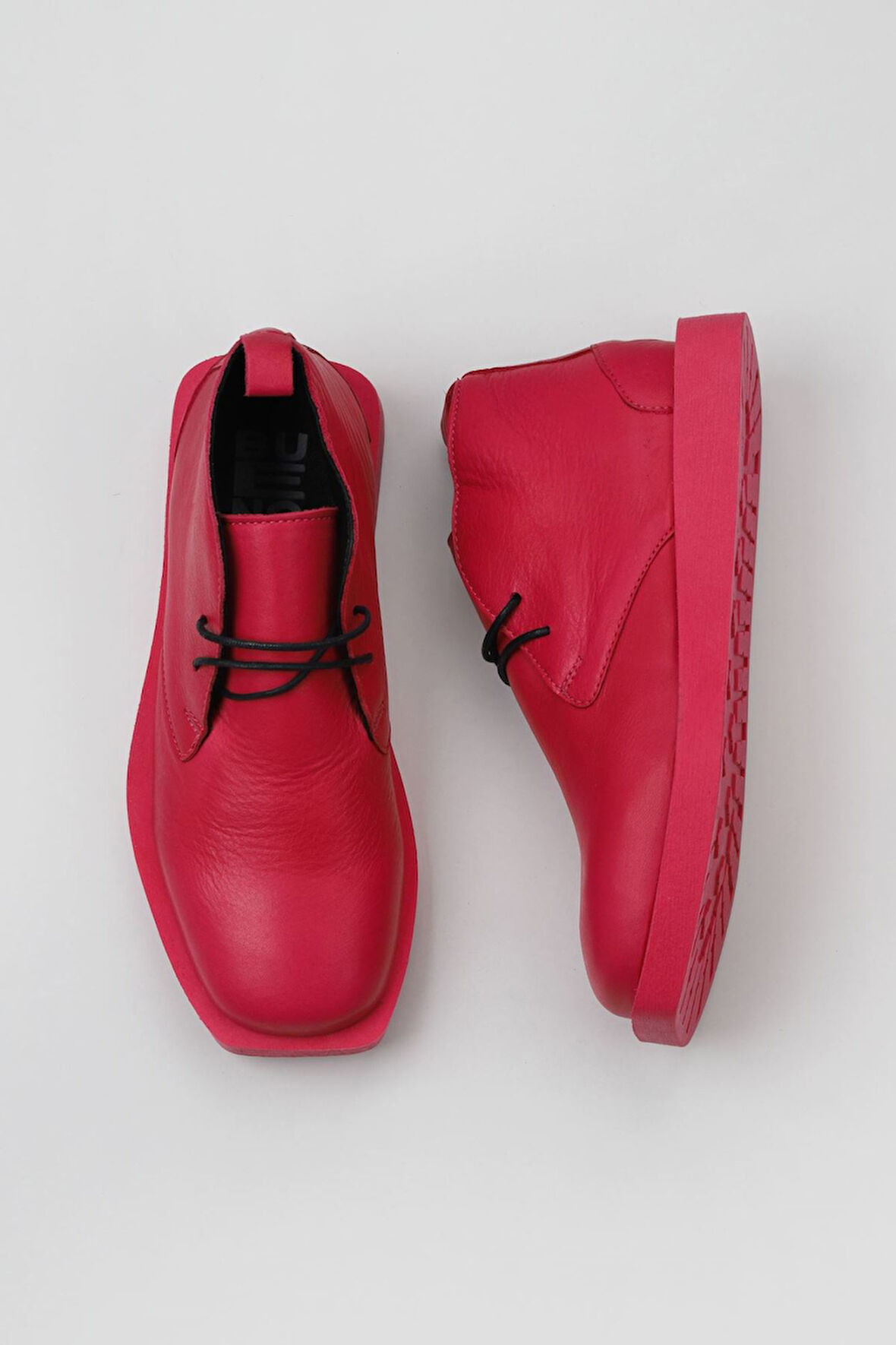Bueno Shoes Fuşya Deri Kadın Düz Bot 01wv9700