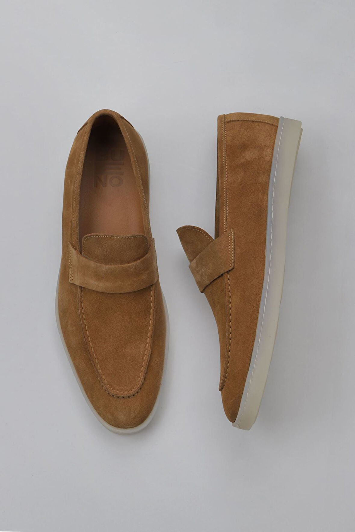 Bueno Shoes Taba Süet Erkek Loafer 11m22288