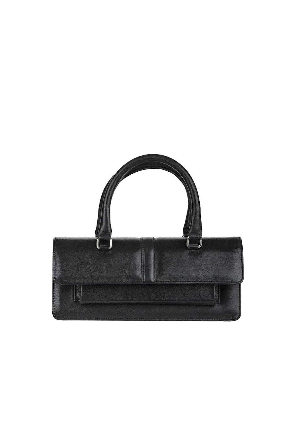 Bueno Shoes Siyah Deri Kadın El Çantası 01wby3621