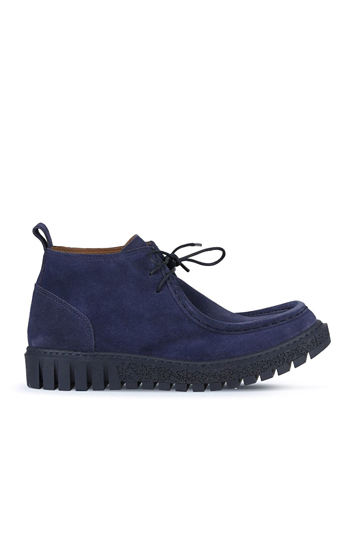 Bueno Shoes Lacivert Süet Kadın Düz Bot 01wz5206