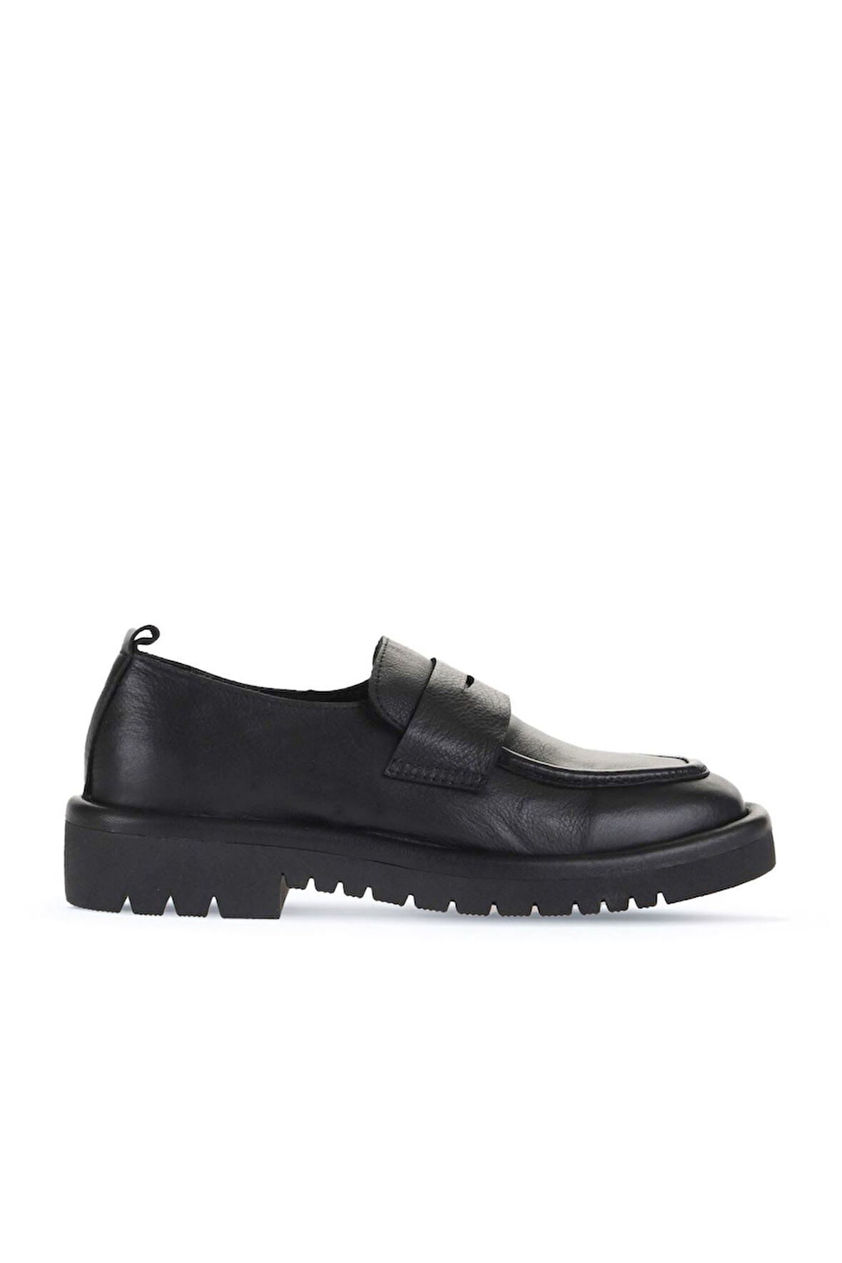 Bueno Shoes Siyah Deri Kadın Loafer 01wz6703