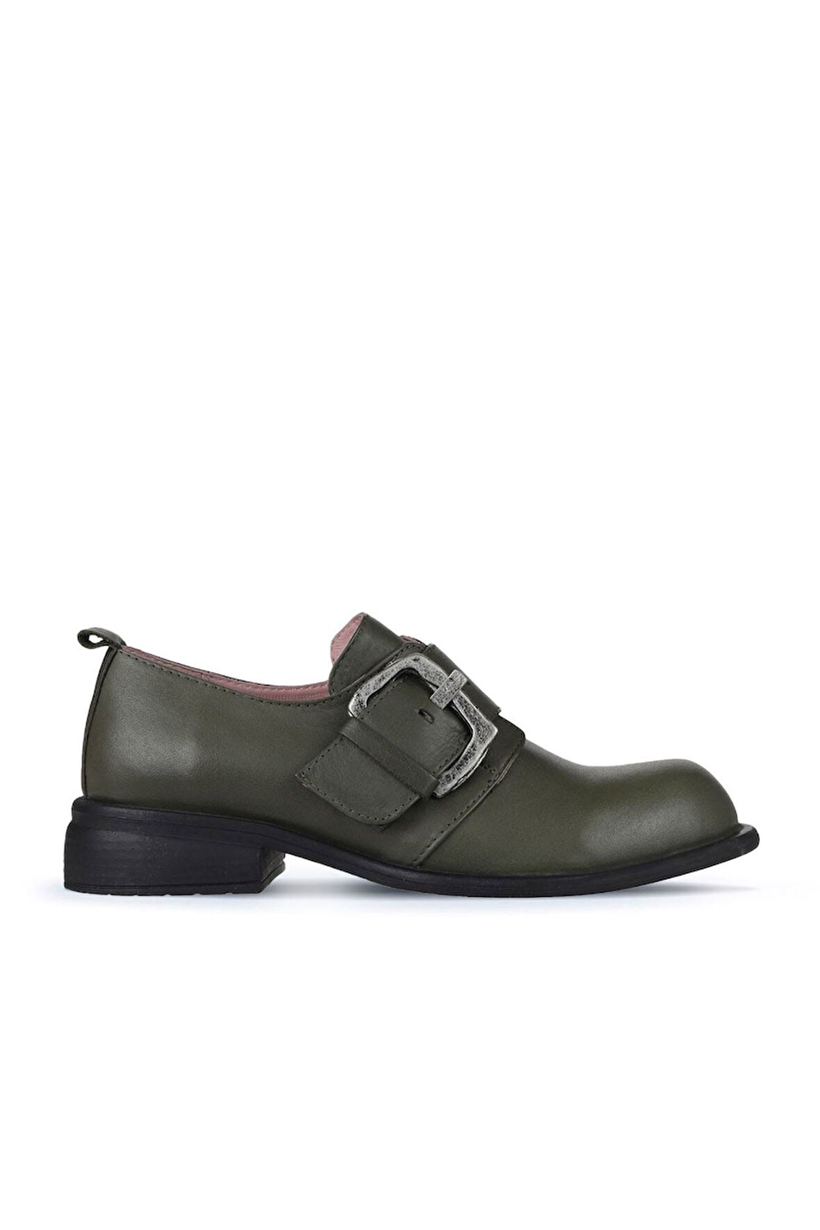 Bueno Shoes Yeşil Deri Kadın Klasik Ayakkabı 01wz6802