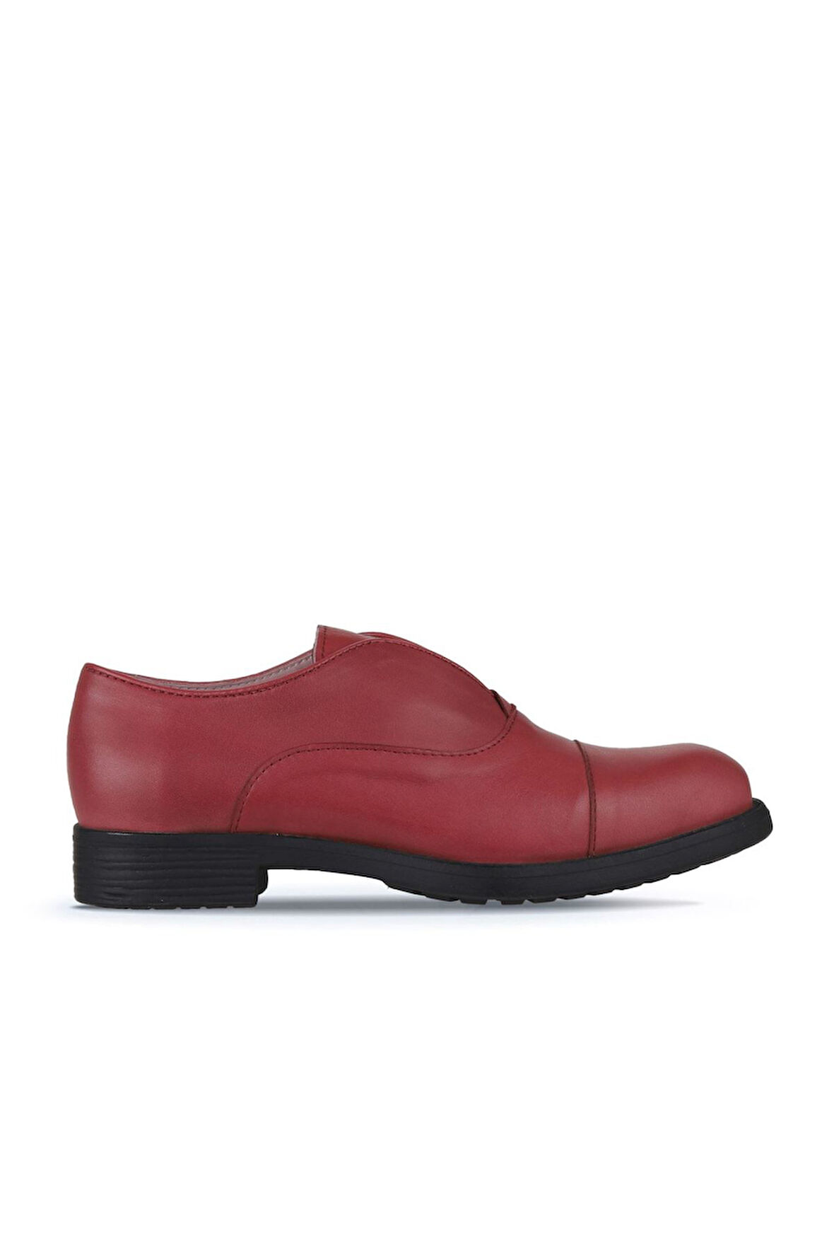 Bueno Shoes Bordo Deri Kadın Klasik Ayakkabı 01wz7301