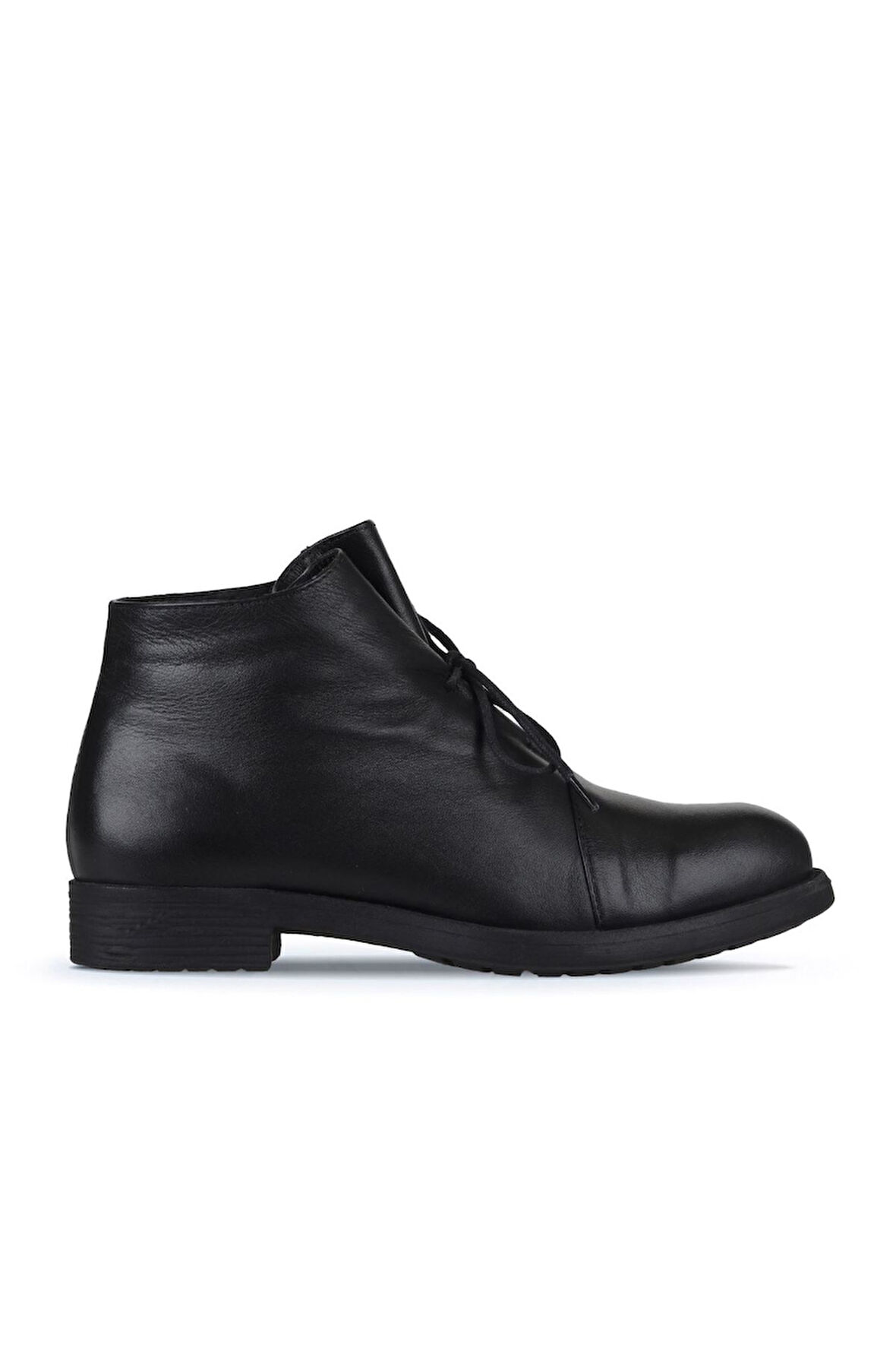 Bueno Shoes Siyah Deri Kadın Düz Bot 01wz7312