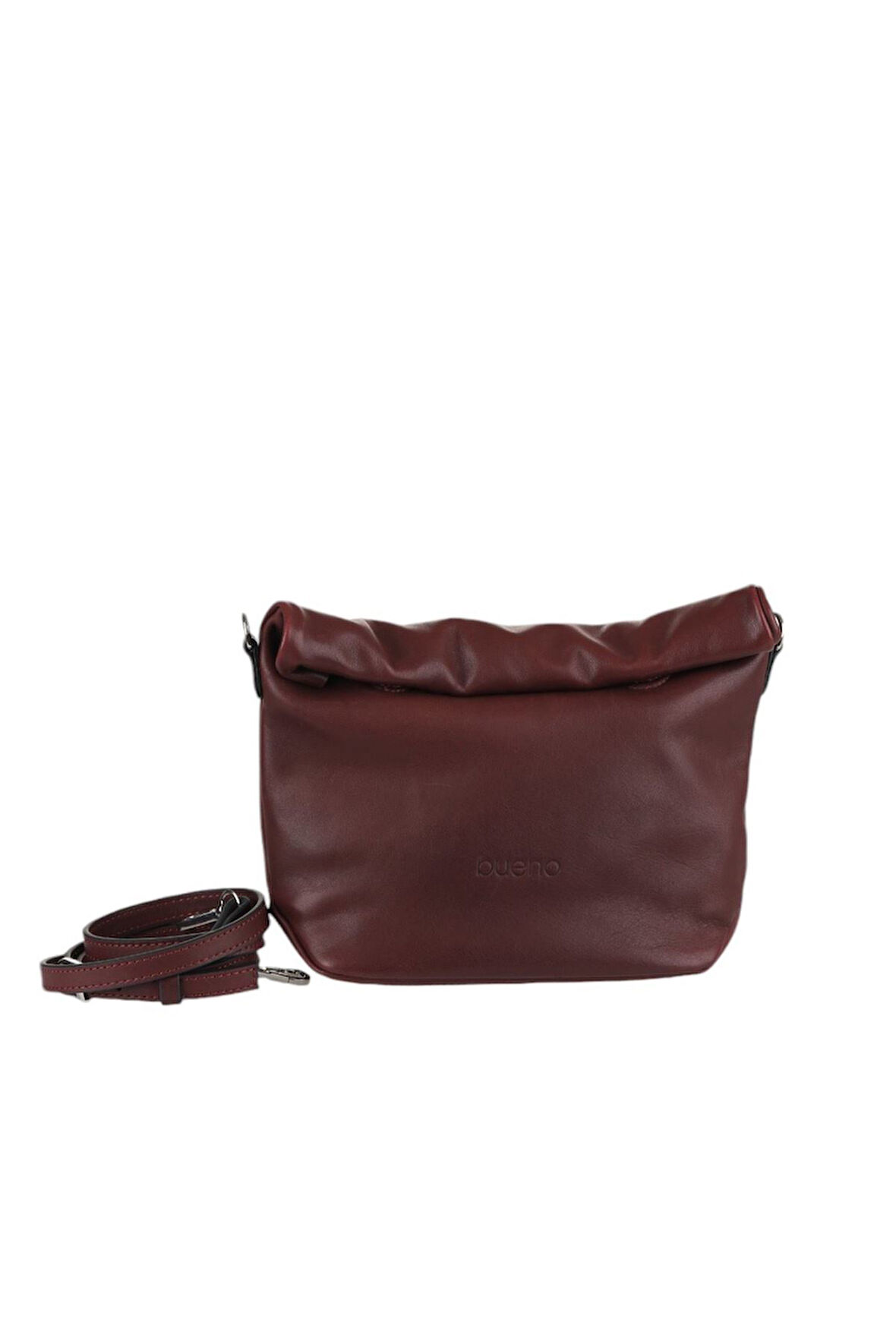 Bueno Shoes Bordo Omg Deri Kadın Çapraz Çanta 01wbq11903