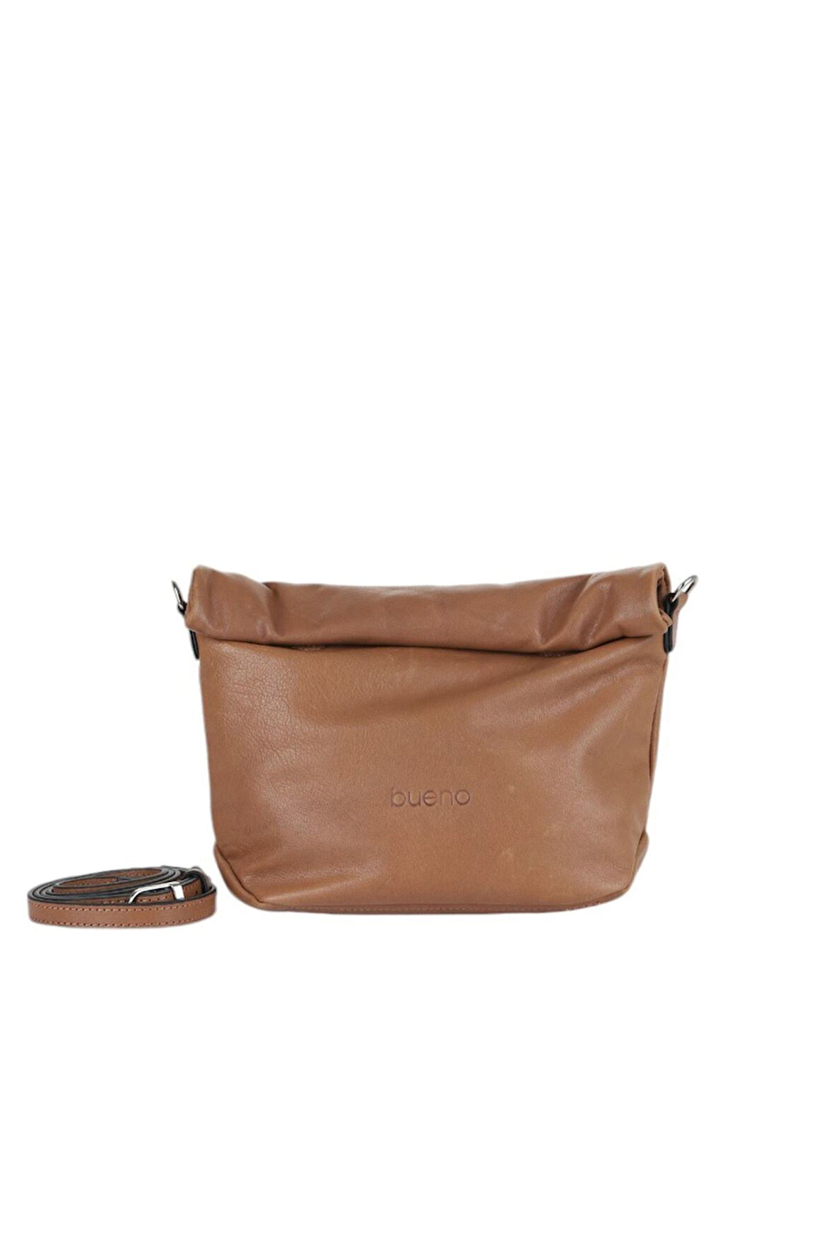 Bueno Shoes Kahverengi Amf Deri Kadın Çapraz Çanta 01wbq11903