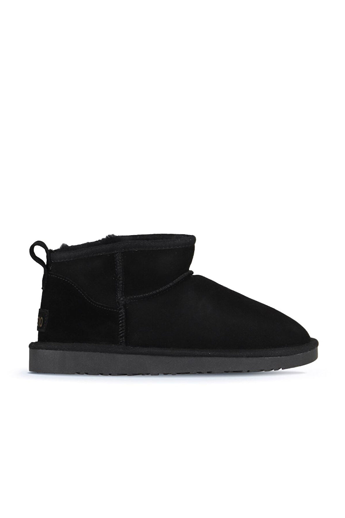 Bueno Shoes Siyah Süet Kadın Düz Bot 05ag2074055