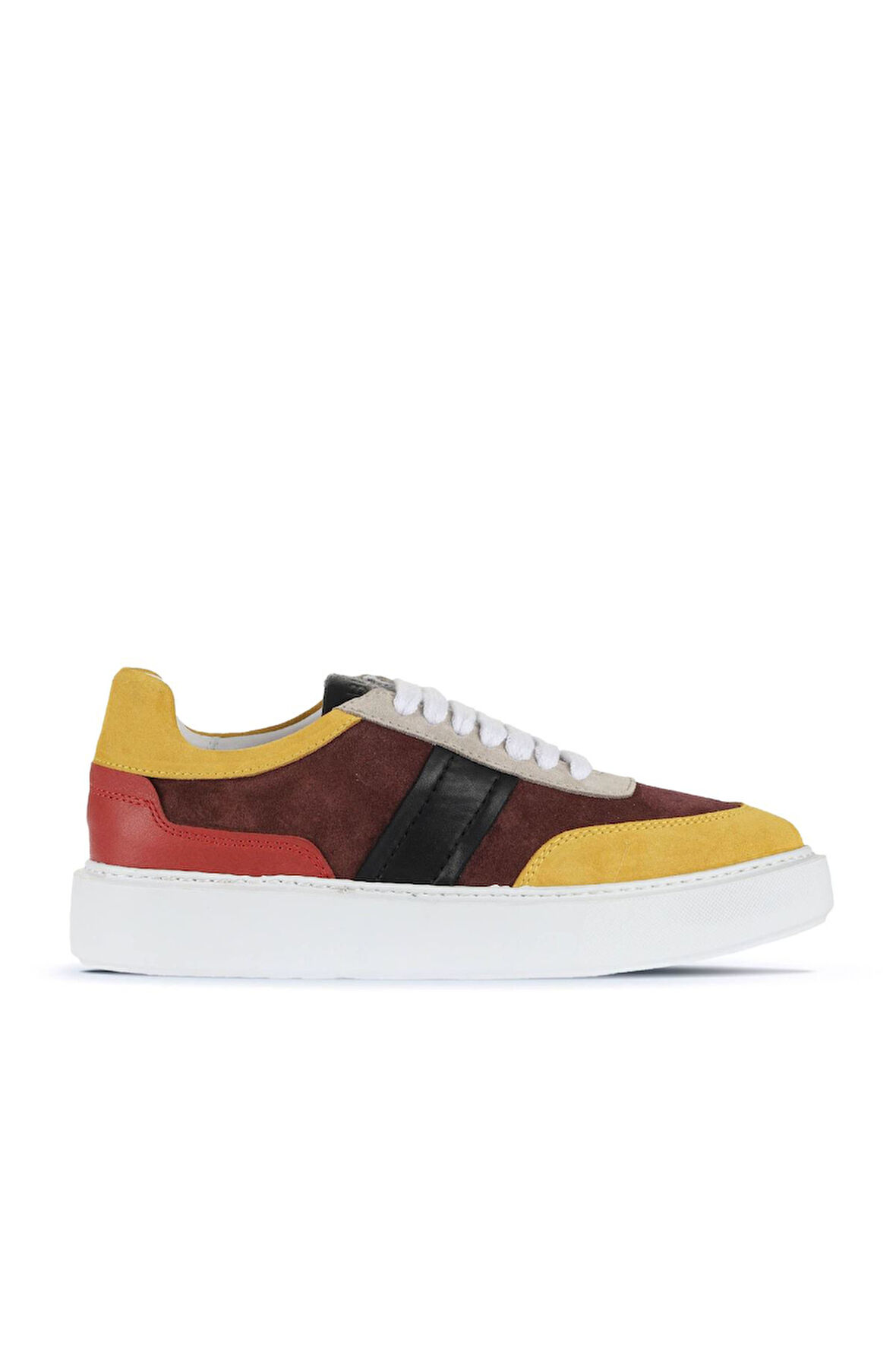 Bueno Shoes Sarı Multi Deri Kadın Spor Ayakkabı 01wa8400