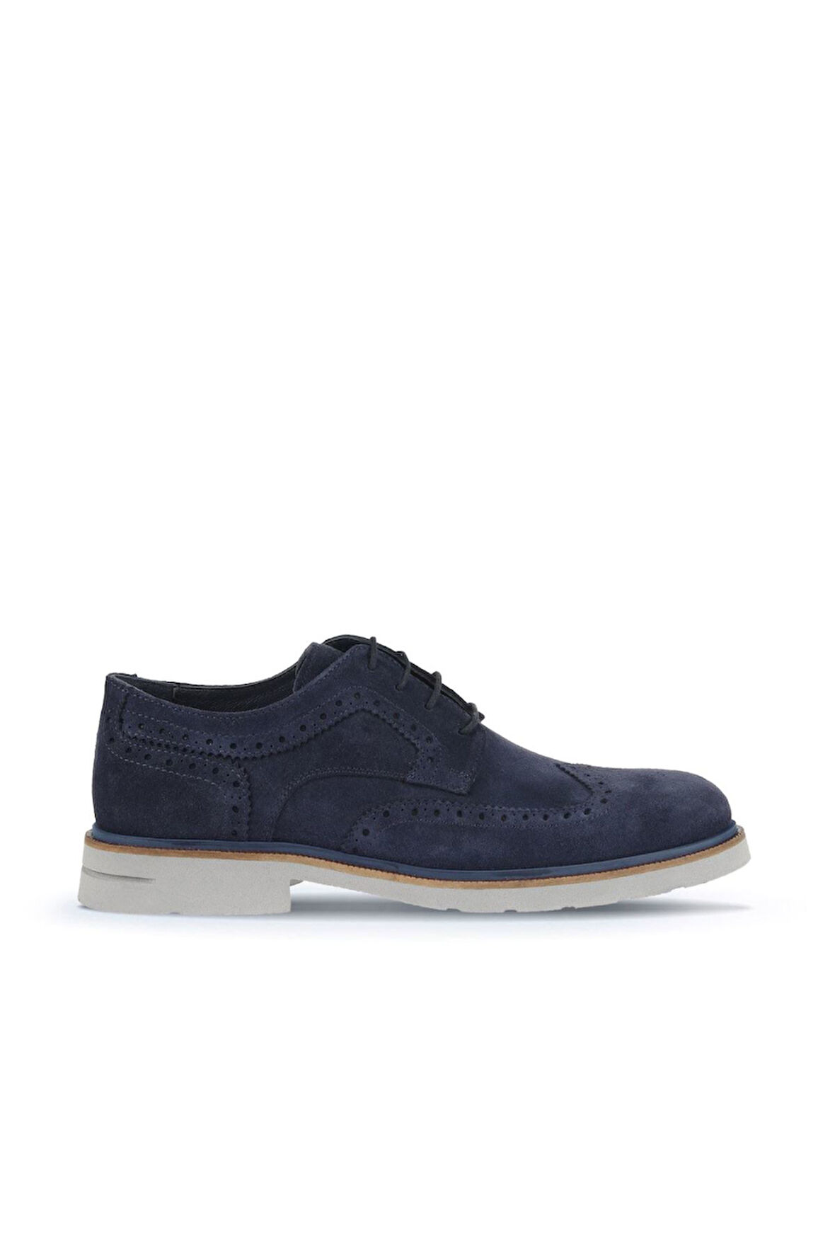 Bueno Shoes Lacivert Süet Erkek Günlük Ayakkabı 07ma22210309