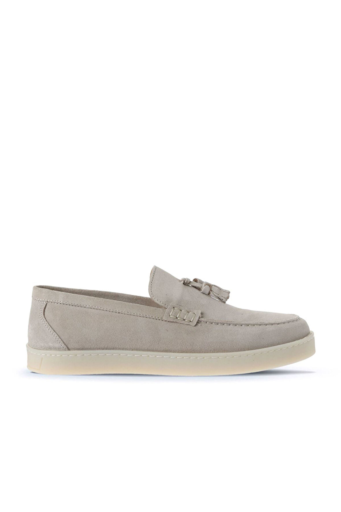 Bueno Shoes Bej Süet Erkek Loafer 07ma22372026