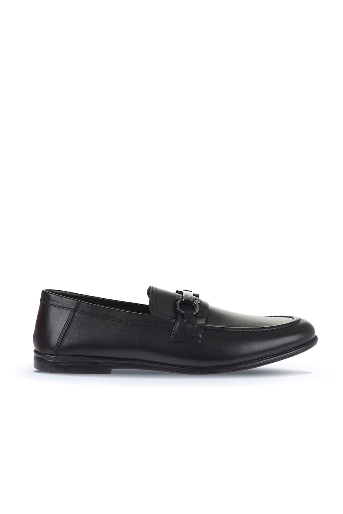 Bueno Shoes Siyah Deri Erkek Loafer 21ma413
