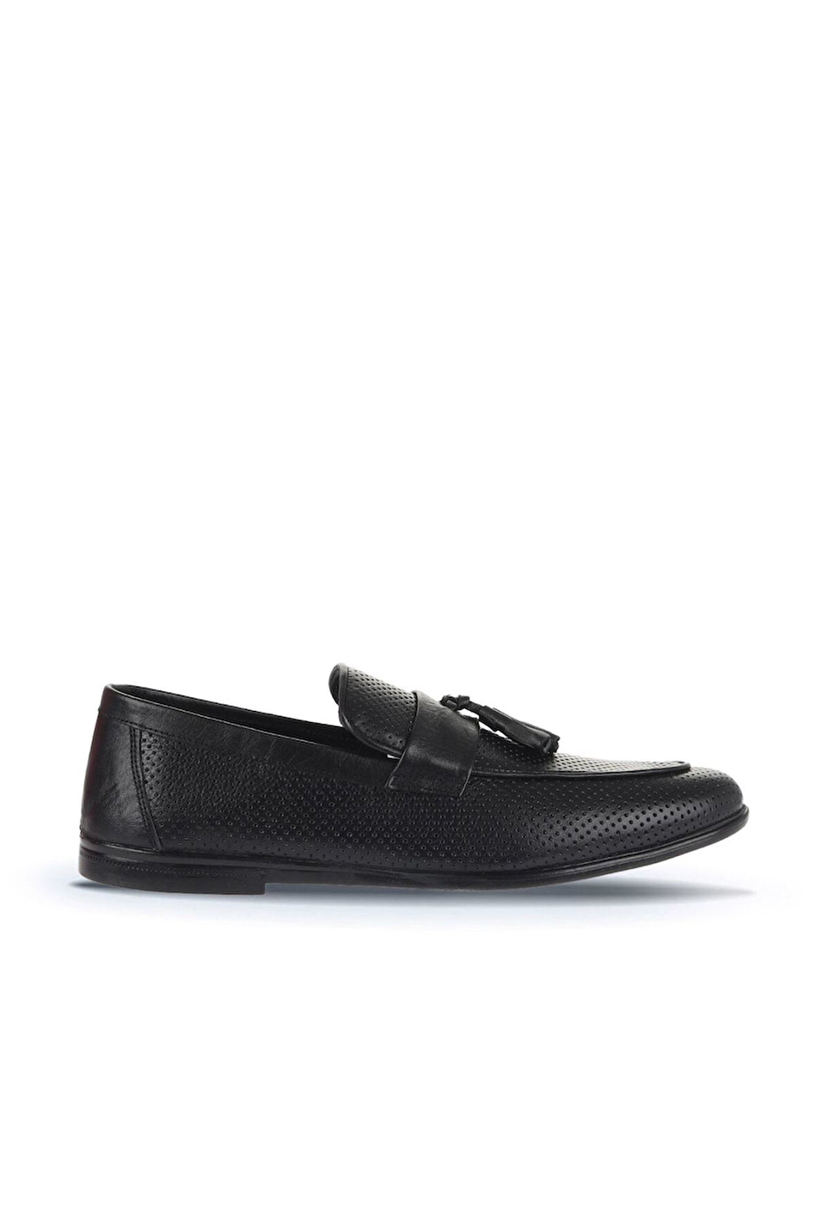 Bueno Shoes Siyah Deri Erkek Loafer 21ma412