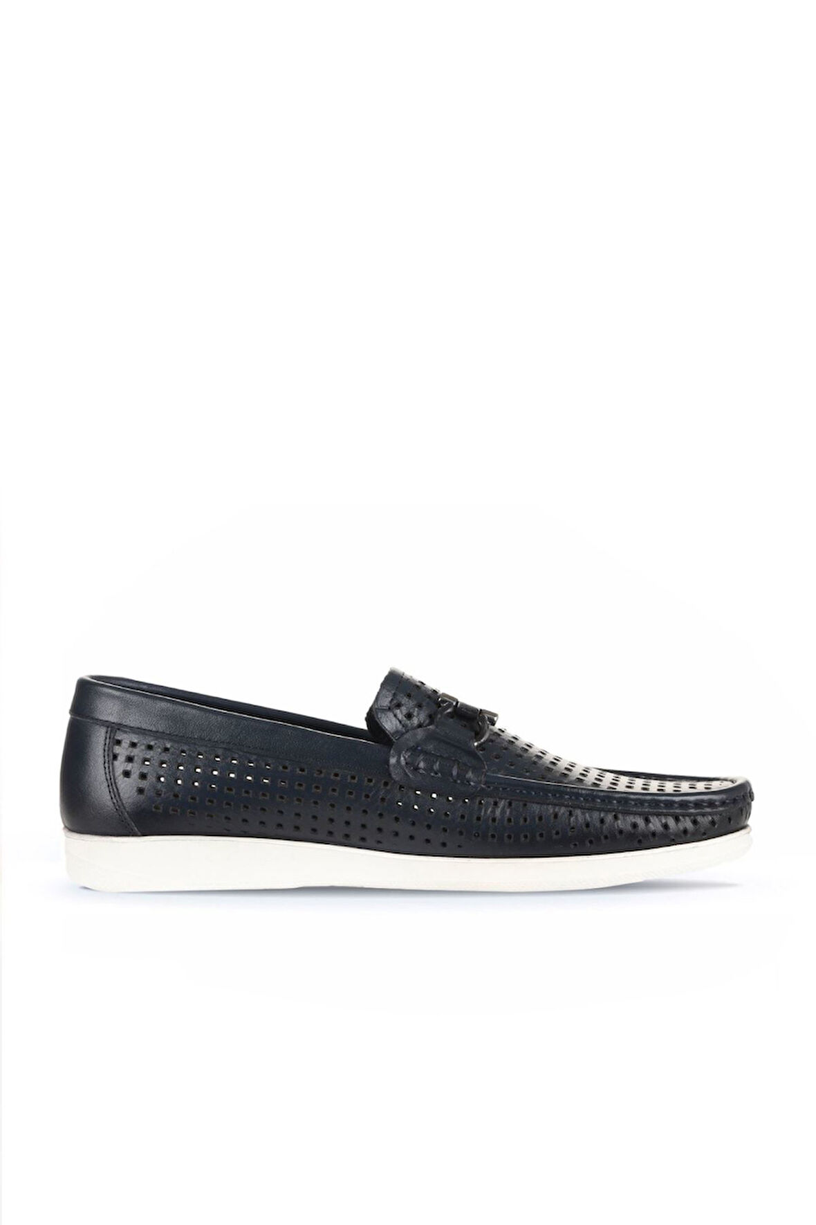 Bueno Shoes Lacivert Deri Erkek Loafer 21ma84