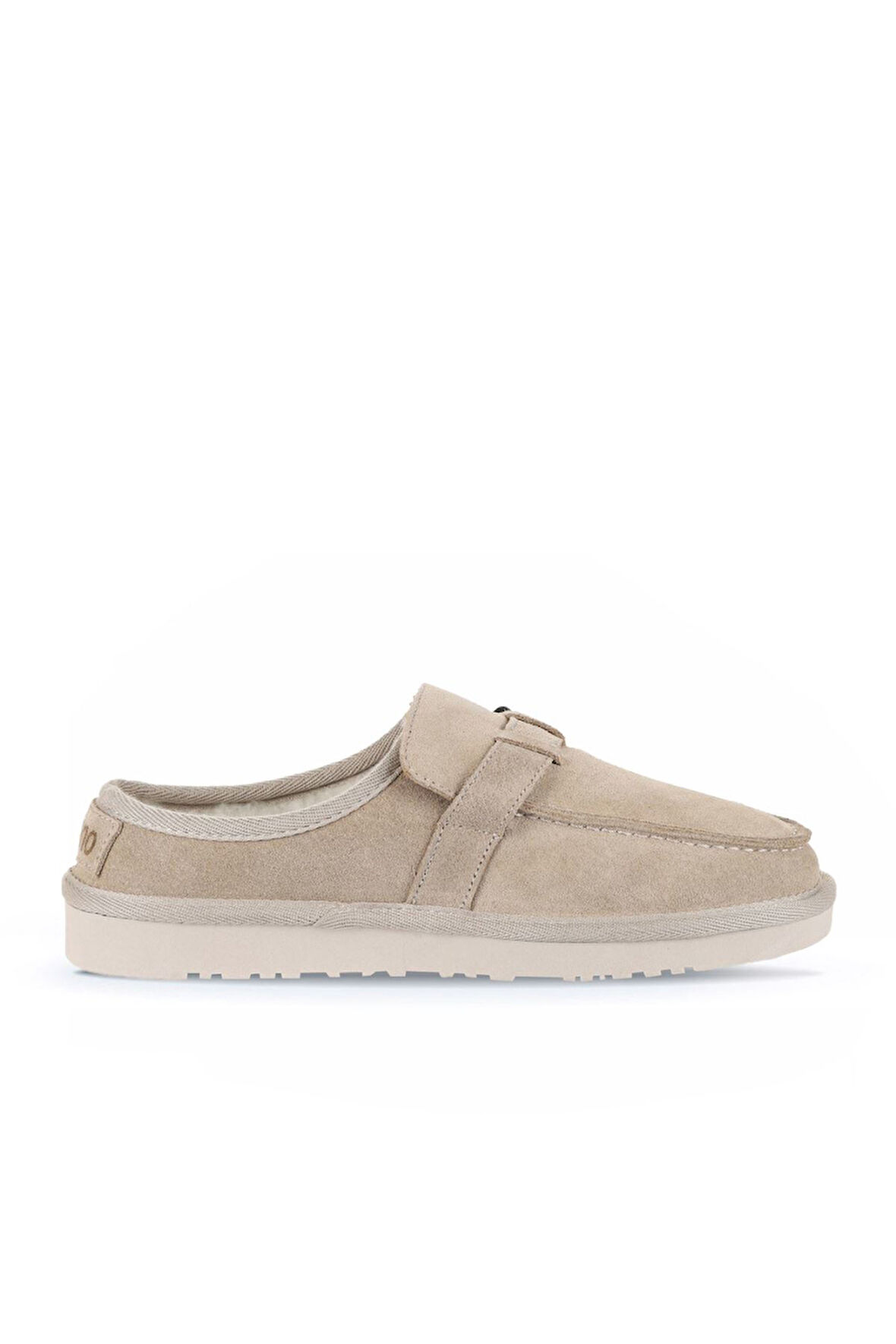 Bueno Shoes Bej Süet Kadın Düz Terlik 05wt104