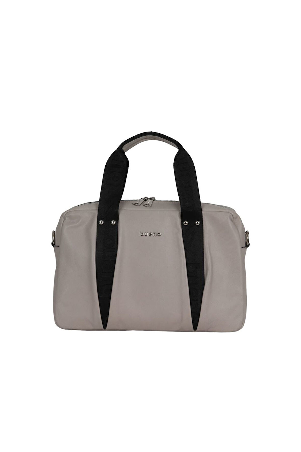 Bueno Shoes Gri Deri Kadın El Çantası 01wba7957