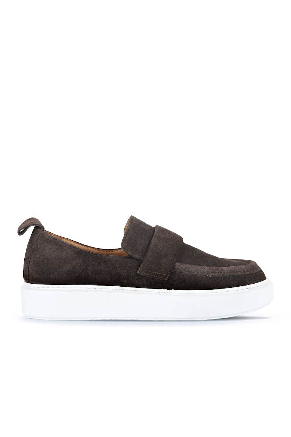 Bueno Shoes Vizon Koyu Süet Erkek Loafer 01ma9000