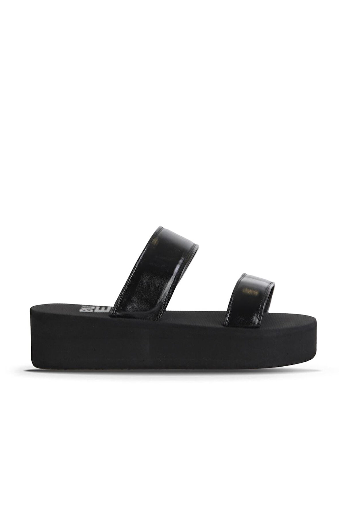 Bueno Shoes Siyah Sedefli-paris Kadın Dolgu Topuklu Terlik 26wt752750