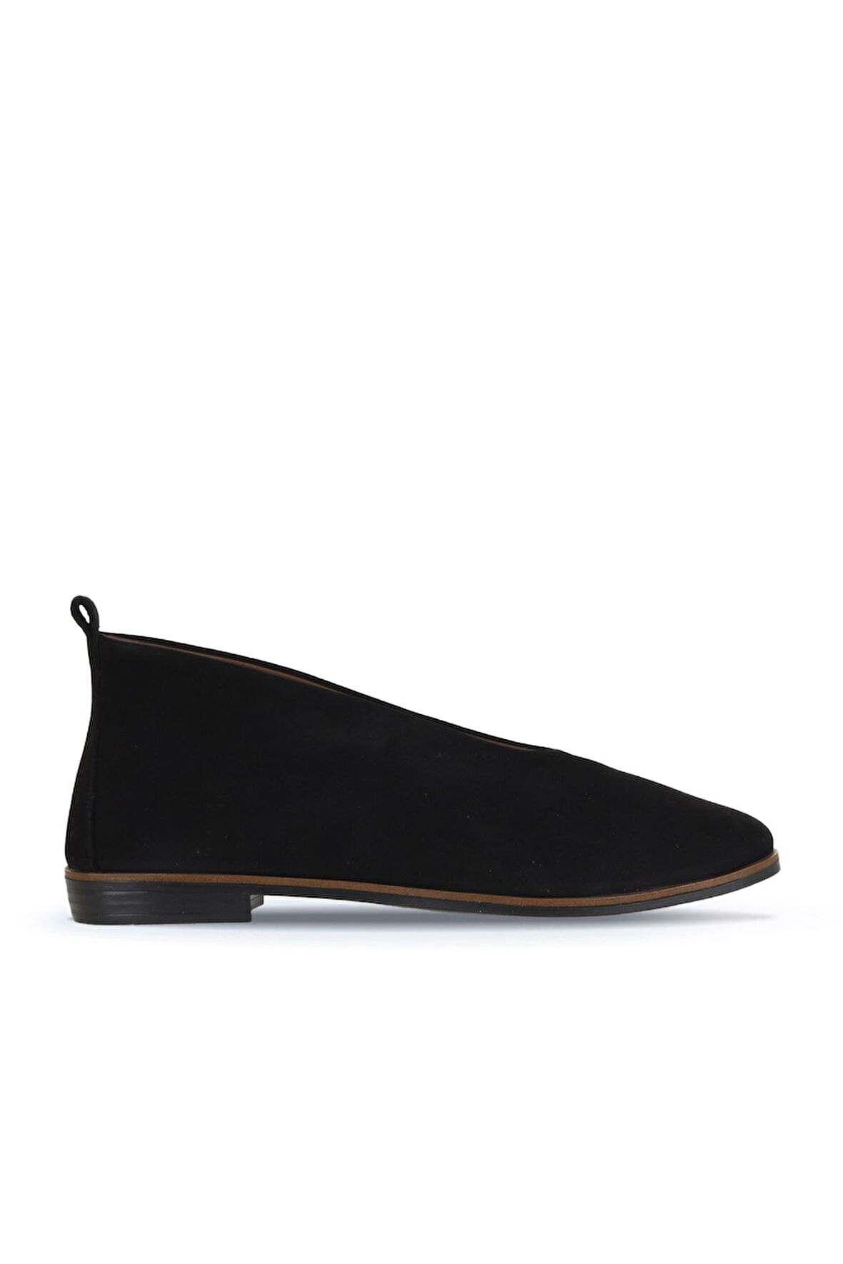 Bueno Shoes Siyah Nubuk Kadın Düz Bot 01wd3504