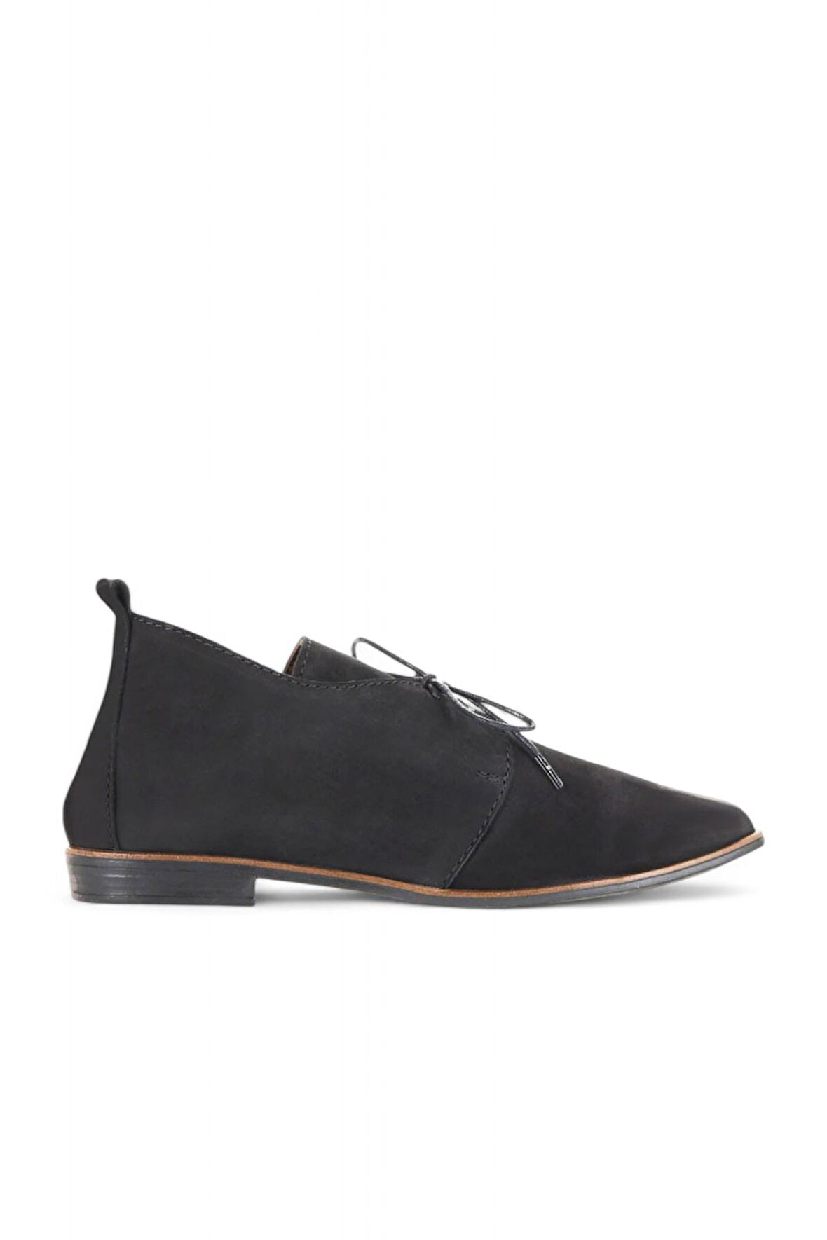 Bueno Shoes Siyah Nubuk Kadın Düz Bot 01wd3708