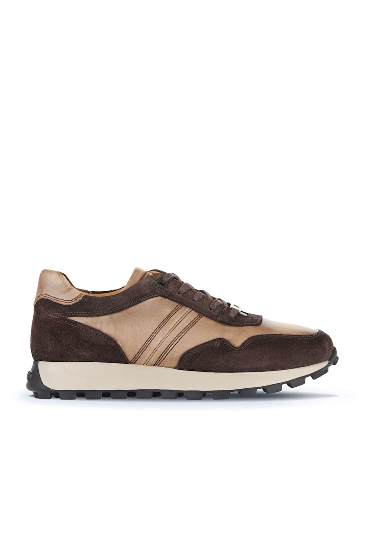 Bueno Shoes Kahverengi Süet-vizon Silver Deri Erkek Spor Ayakkabı 07ma1303e2224