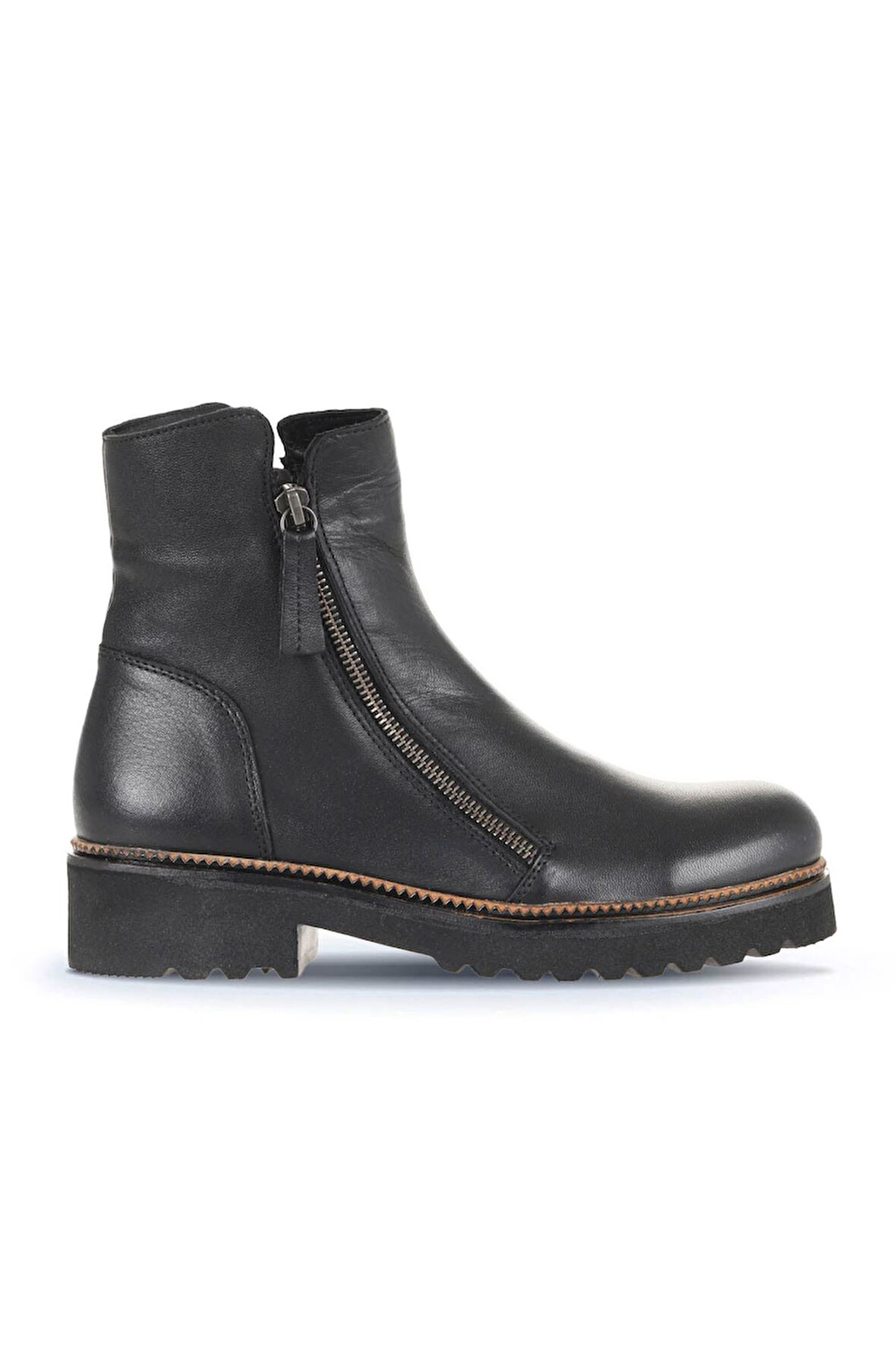 Bueno Shoes Siyah Deri Kadın Topuklu Bot 01wd0203