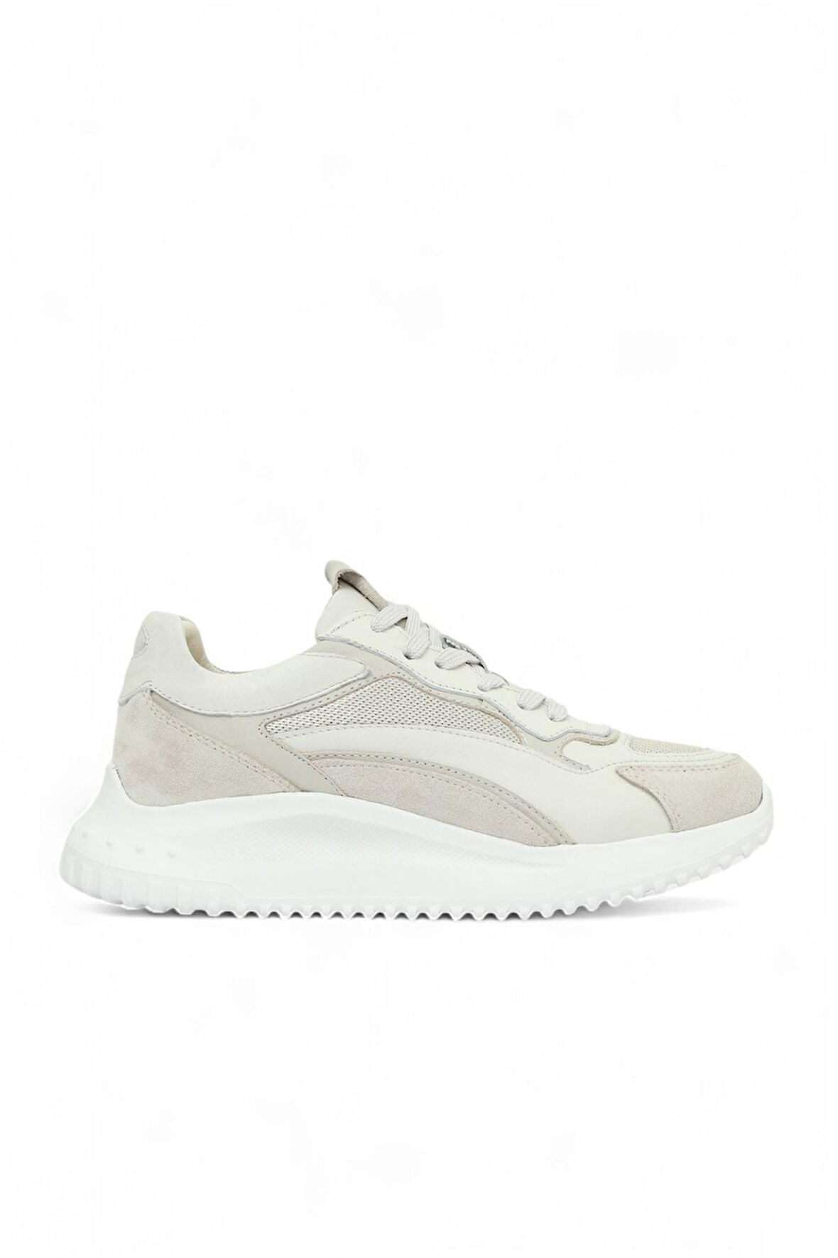 Bueno Shoes Bej Süet-deri Kadın Spor Ayakkabı 16wa8181