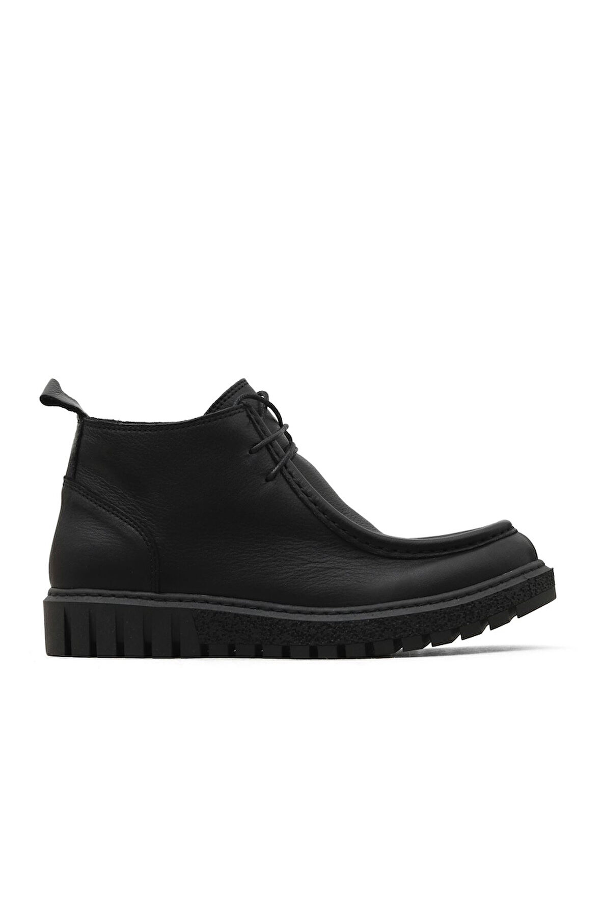 Bueno Shoes Siyah Deri Kadın Düz Bot 01wz5206