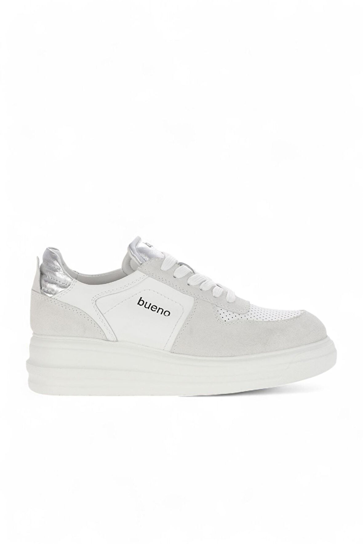 Bueno Shoes Beyaz Multi Deri Kadın Spor Ayakkabı 16wa8198