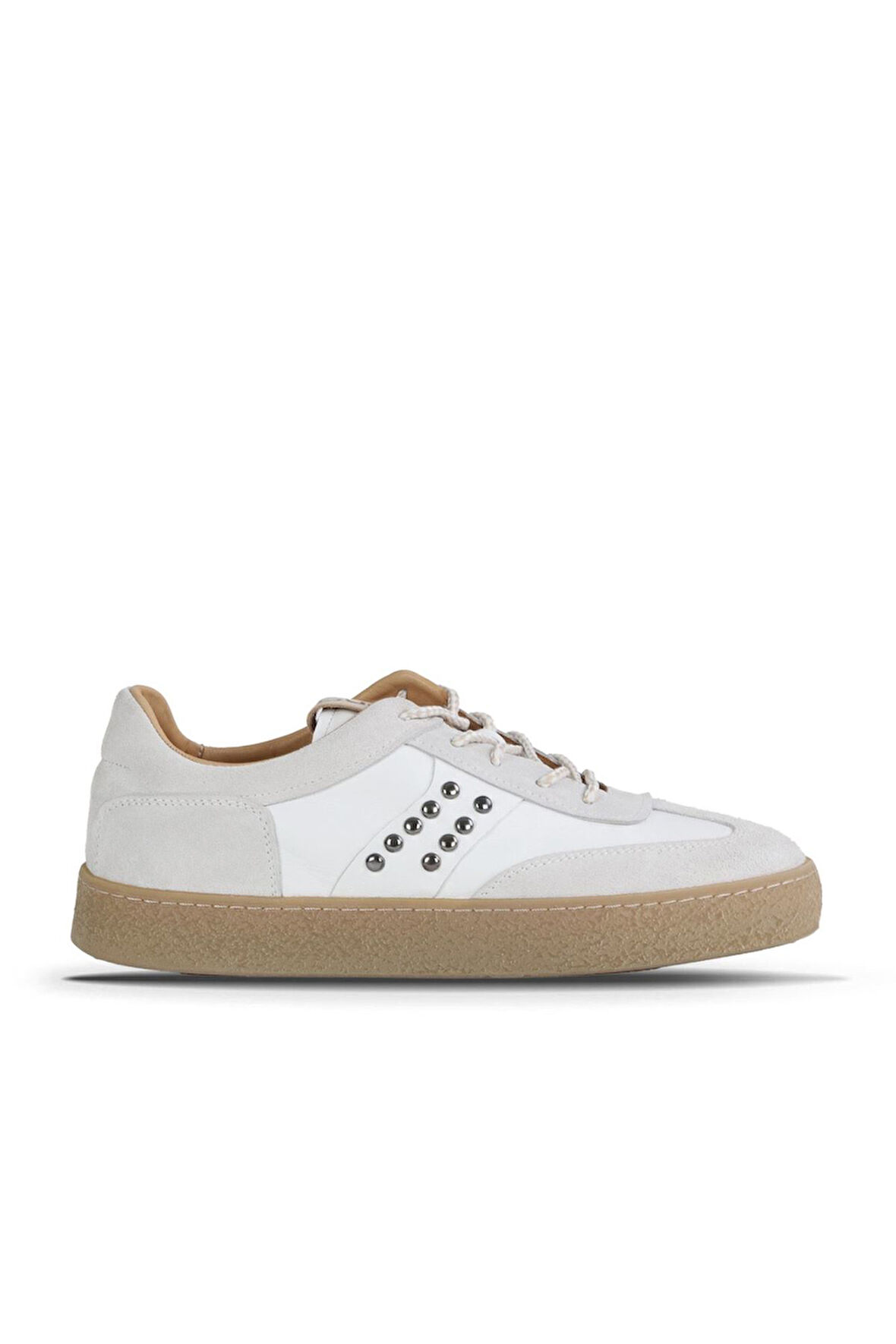 Bueno Shoes Beyaz Multi Deri Erkek Spor Ayakkabı 16ma8218