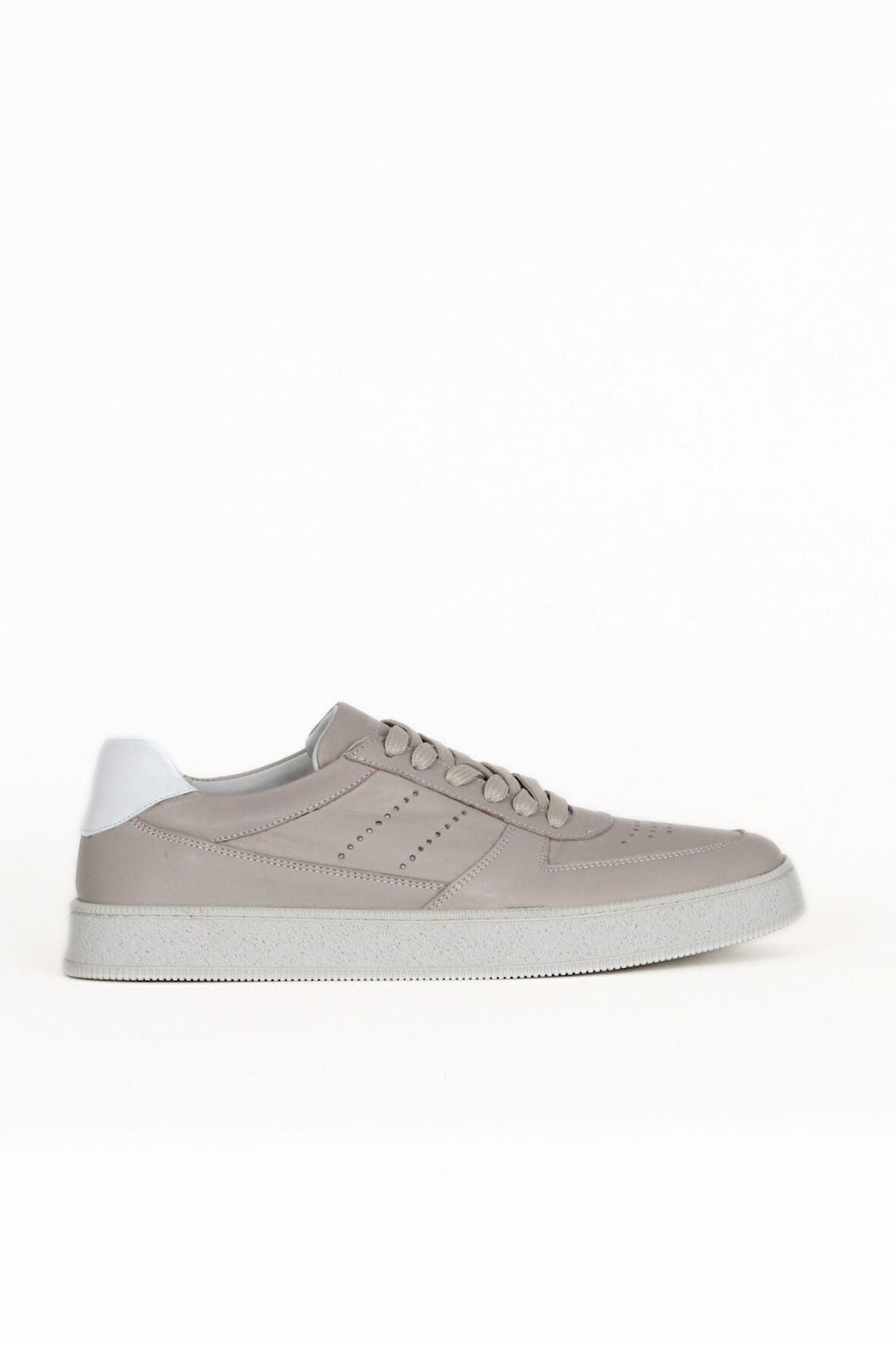 Bueno Shoes Gri Deri Erkek Spor Ayakkabı 16ma7016