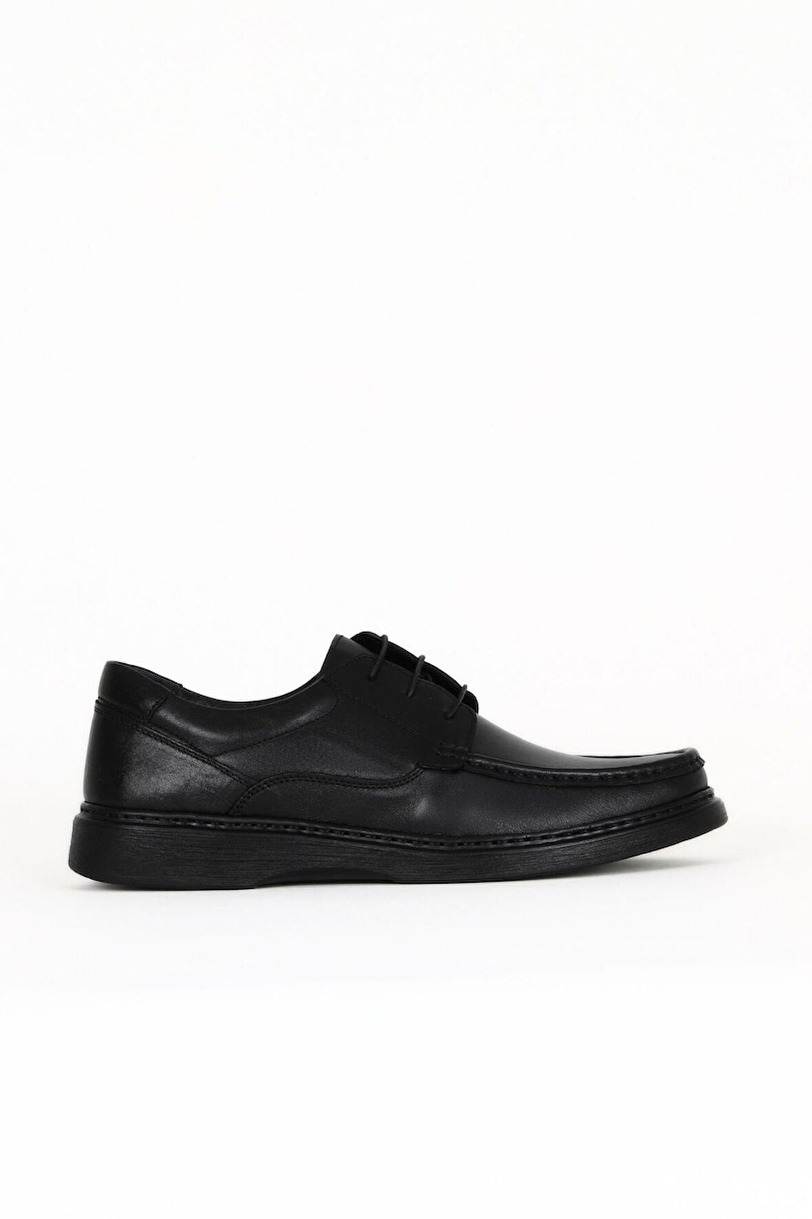 Bueno Shoes Siyah Deri Erkek Günlük Ayakkabı 07ma1627175