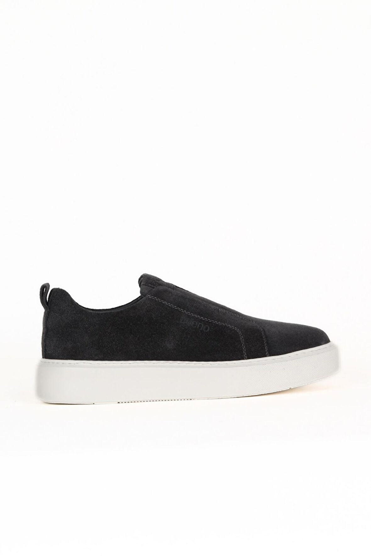 Bueno Shoes Gri Koyu Süet Erkek Spor Ayakkabı 34ma37120