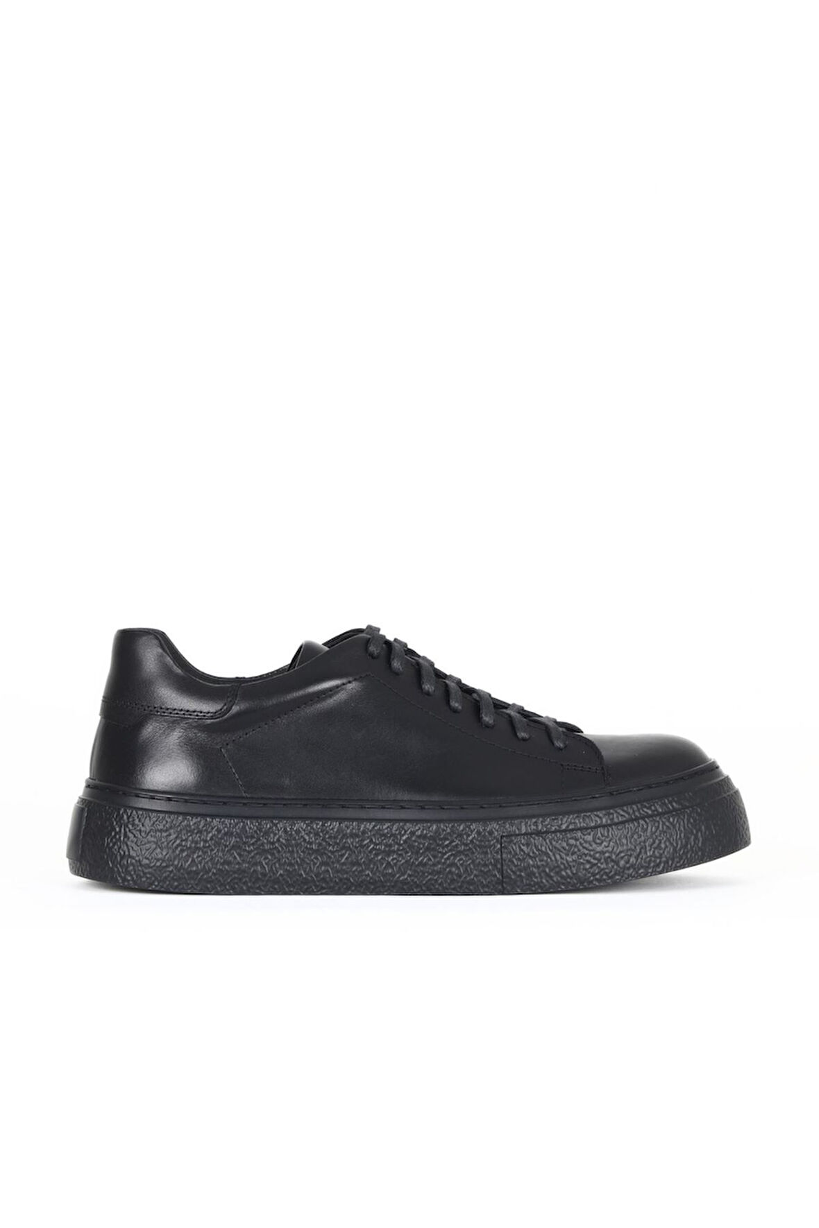 Bueno Shoes Siyah Deri Erkek Günlük Ayakkabı 10ma13855