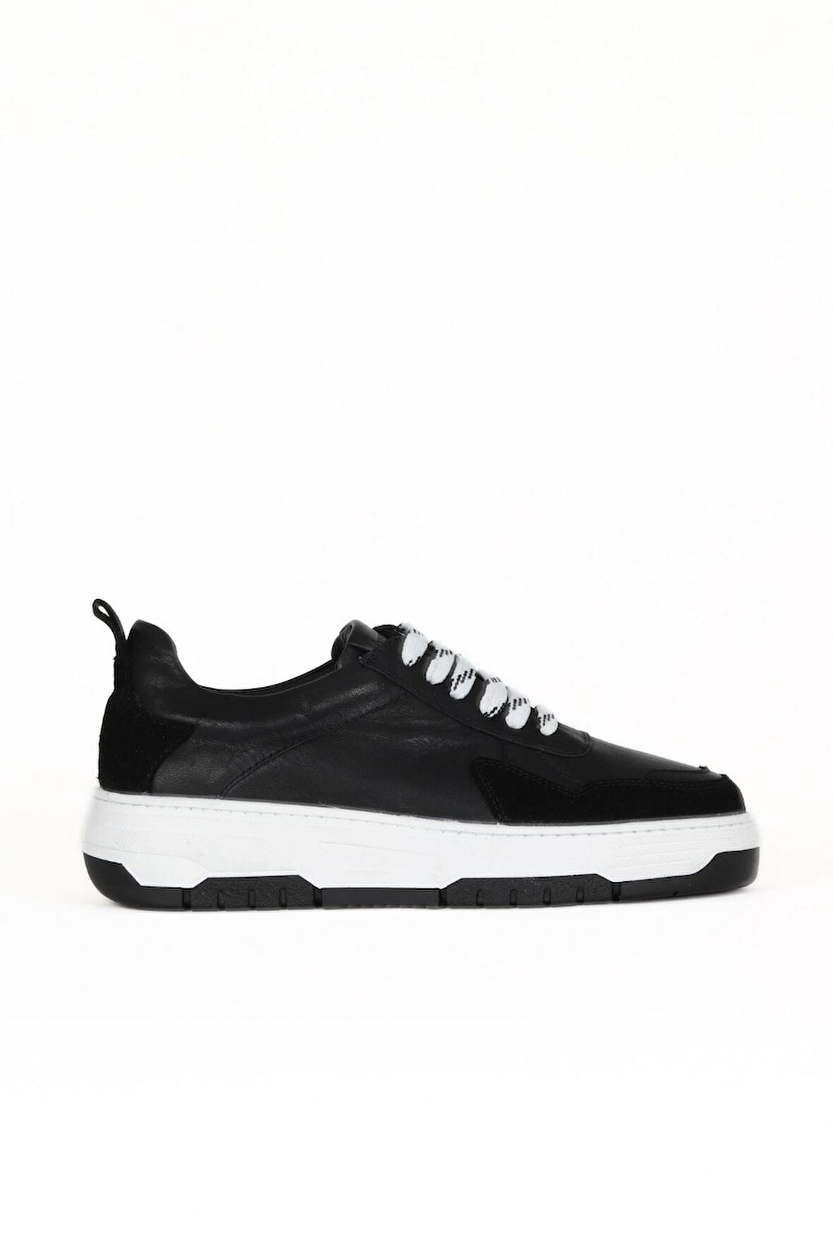 Bueno Shoes Siyah Multi Deri Erkek Spor Ayakkabı 16ma8226