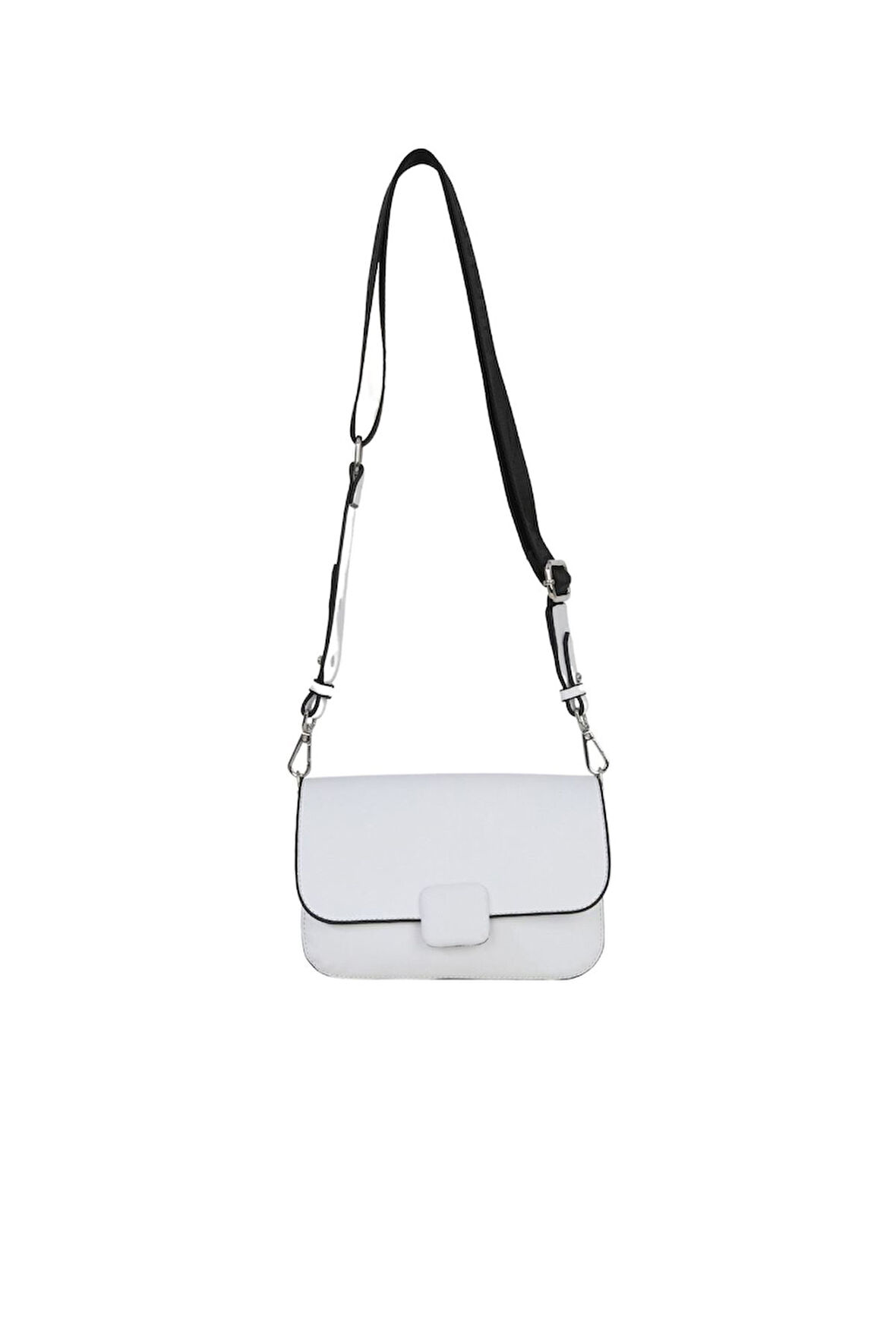 Bueno Shoes Beyaz Deri Kadın Çapraz Çanta 01wbe2617