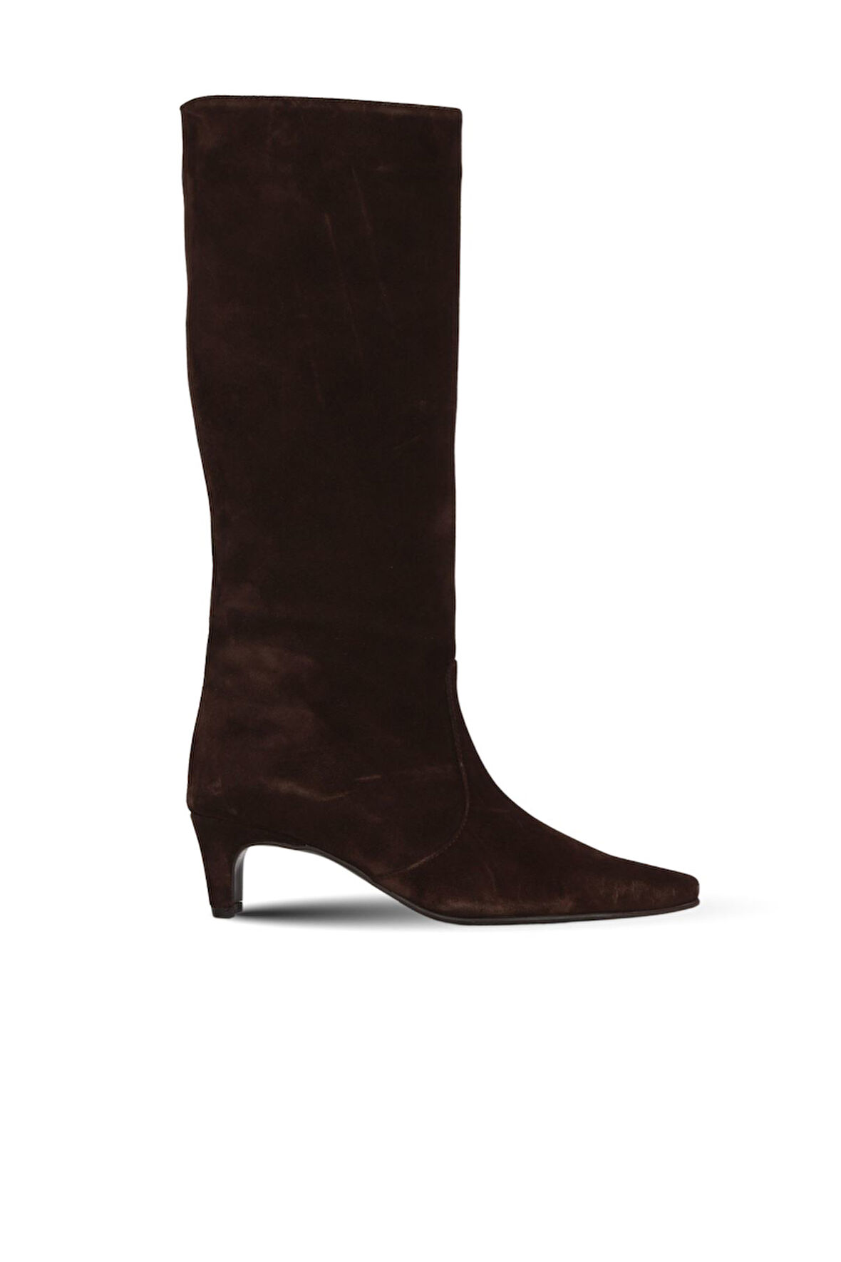 Bueno Shoes Kahverengi Süet Kadın Topuklu Çizme 39wc2959