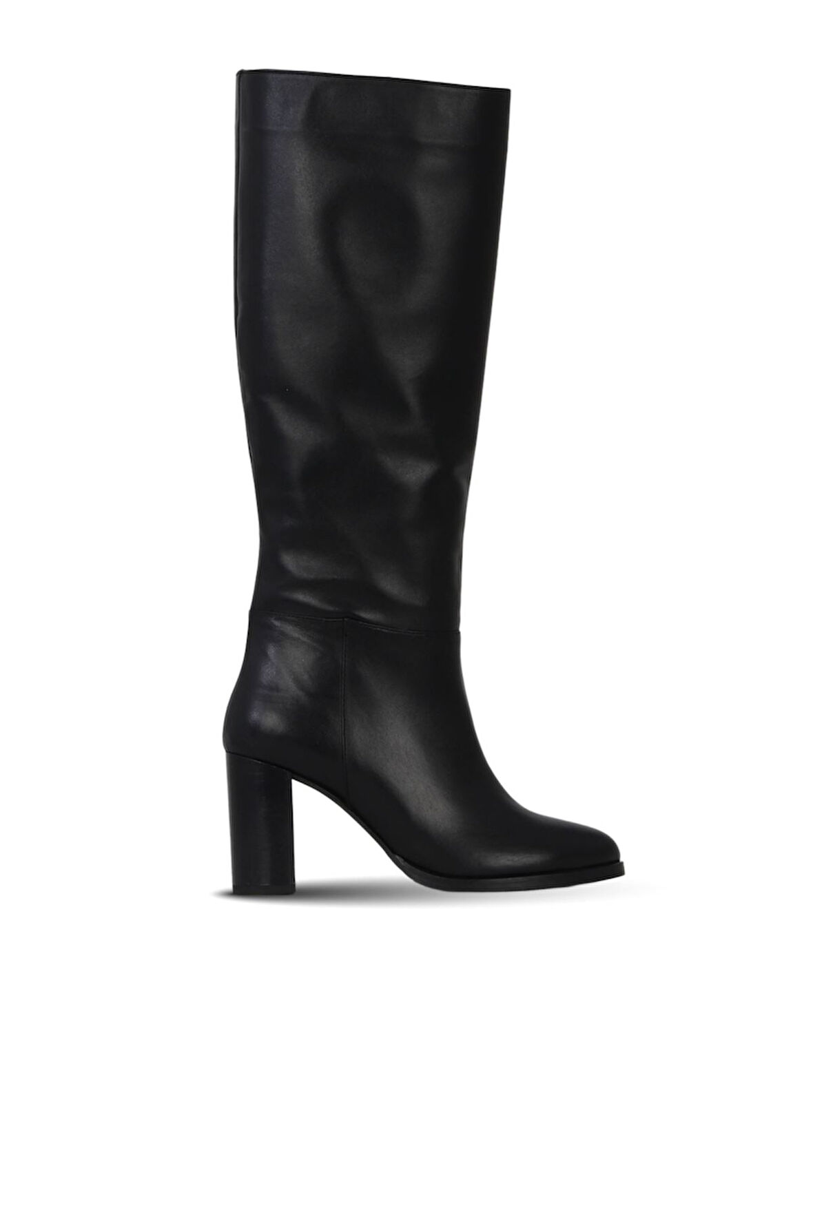 Bueno Shoes Siyah Deri Kadın Topuklu Çizme 39wc2966