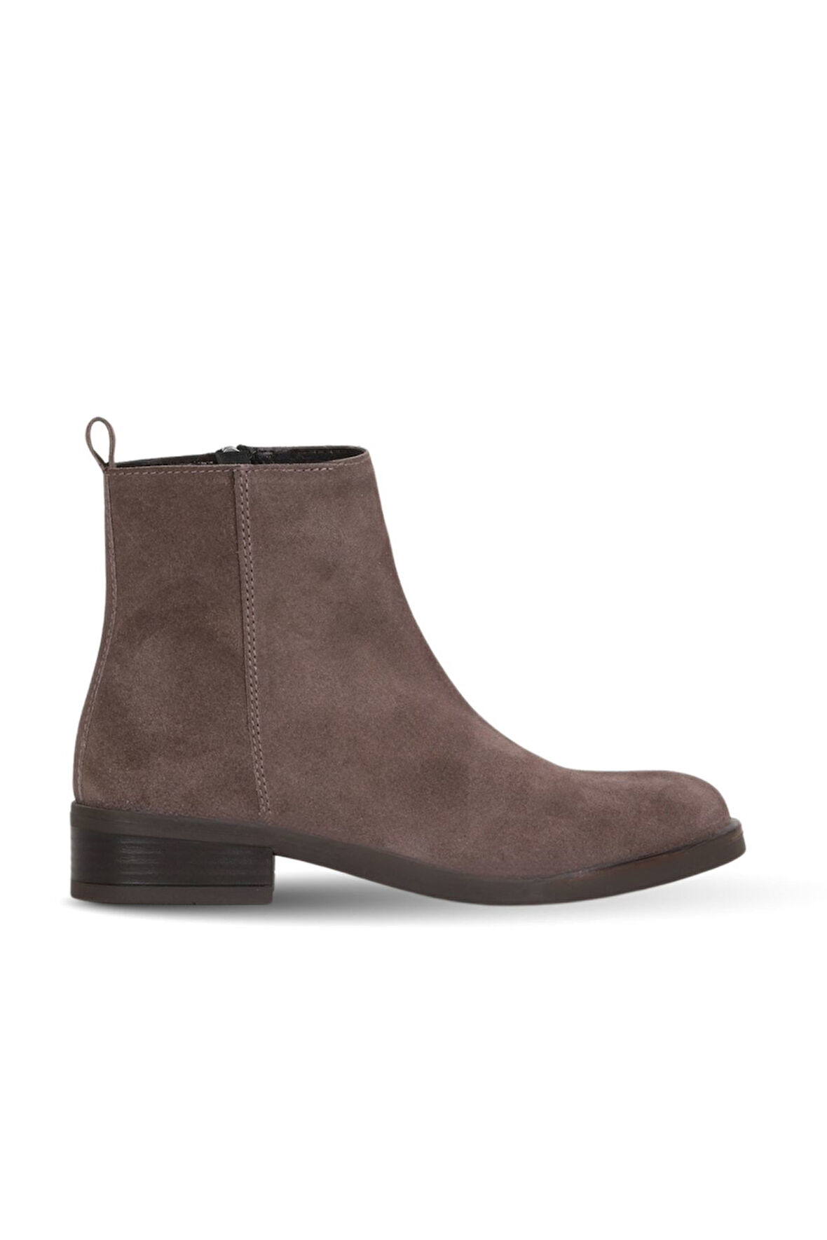 Bueno Shoes Vizon Süet Kadın Topuklu Bot 39wb6511