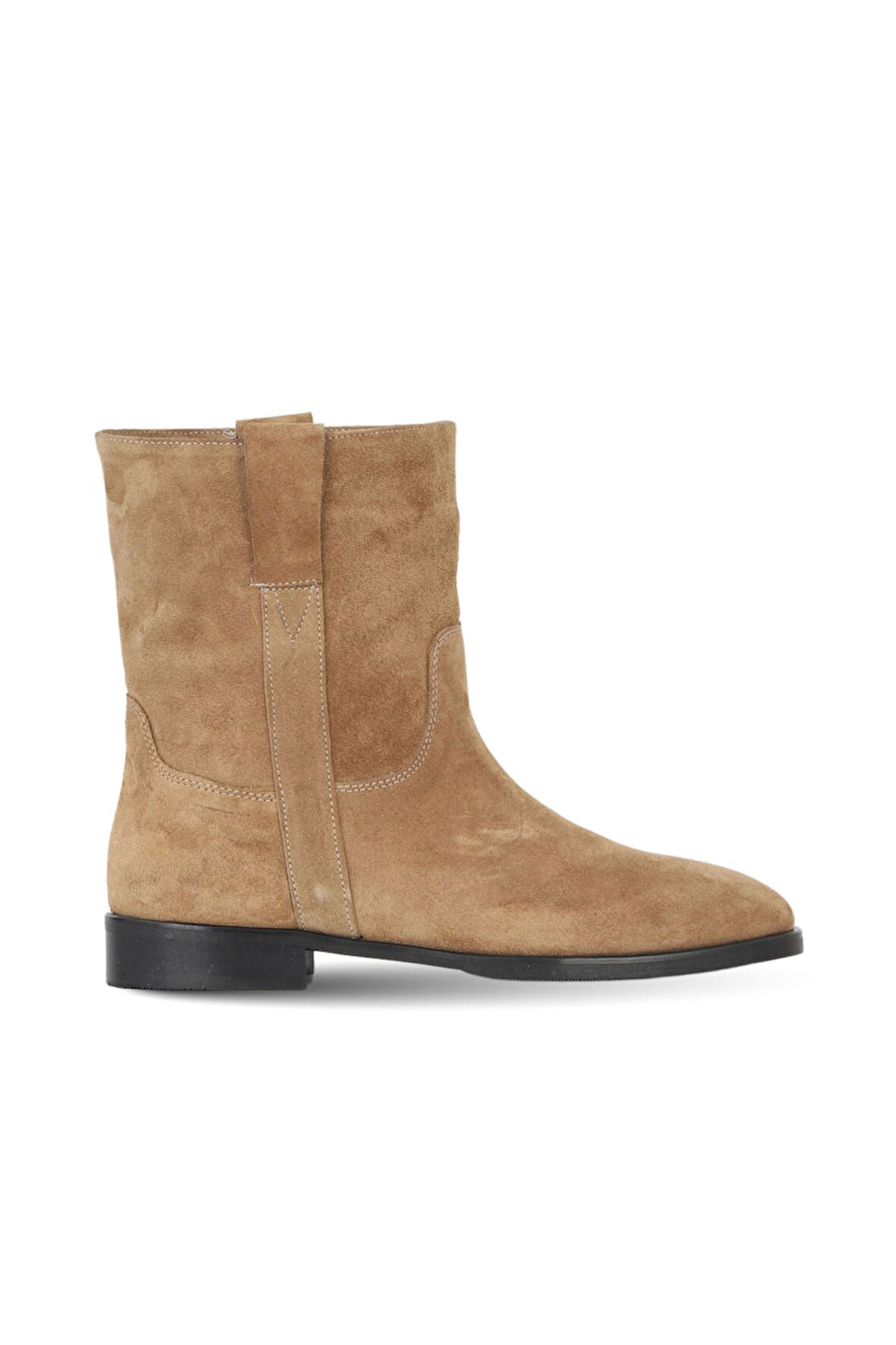 Bueno Shoes Taba Süet-deri Kadın Düz Bot 30wb25504