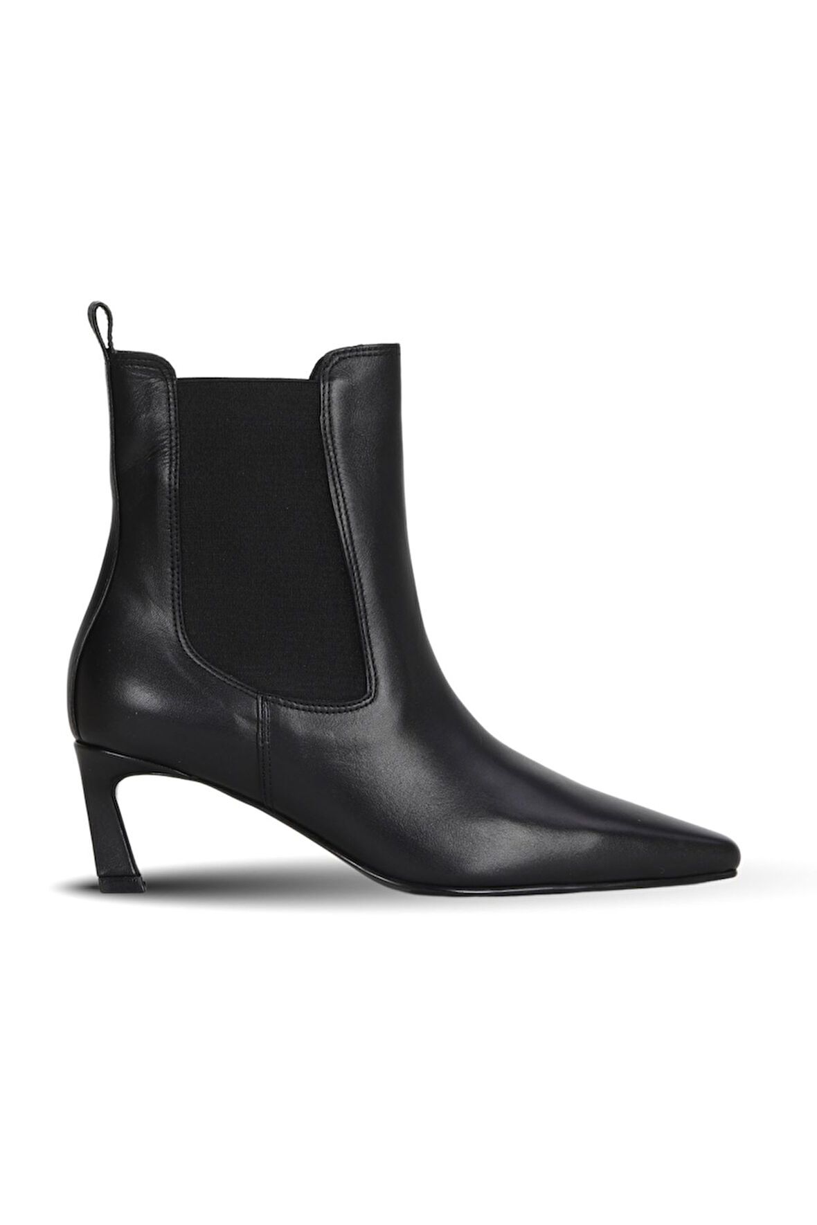 Bueno Shoes Siyah Deri Kadın Topuklu Bot 42wb6390