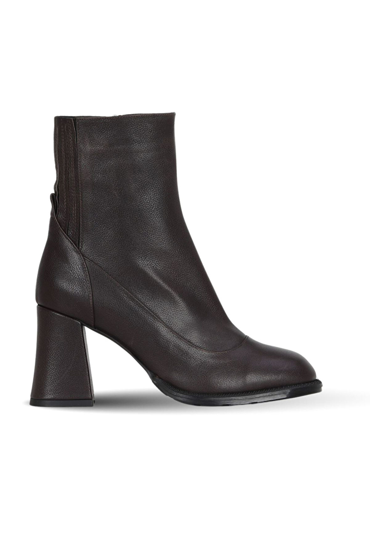 Bueno Shoes Kahverengi Deri Kadın Topuklu Bot 42wb45401