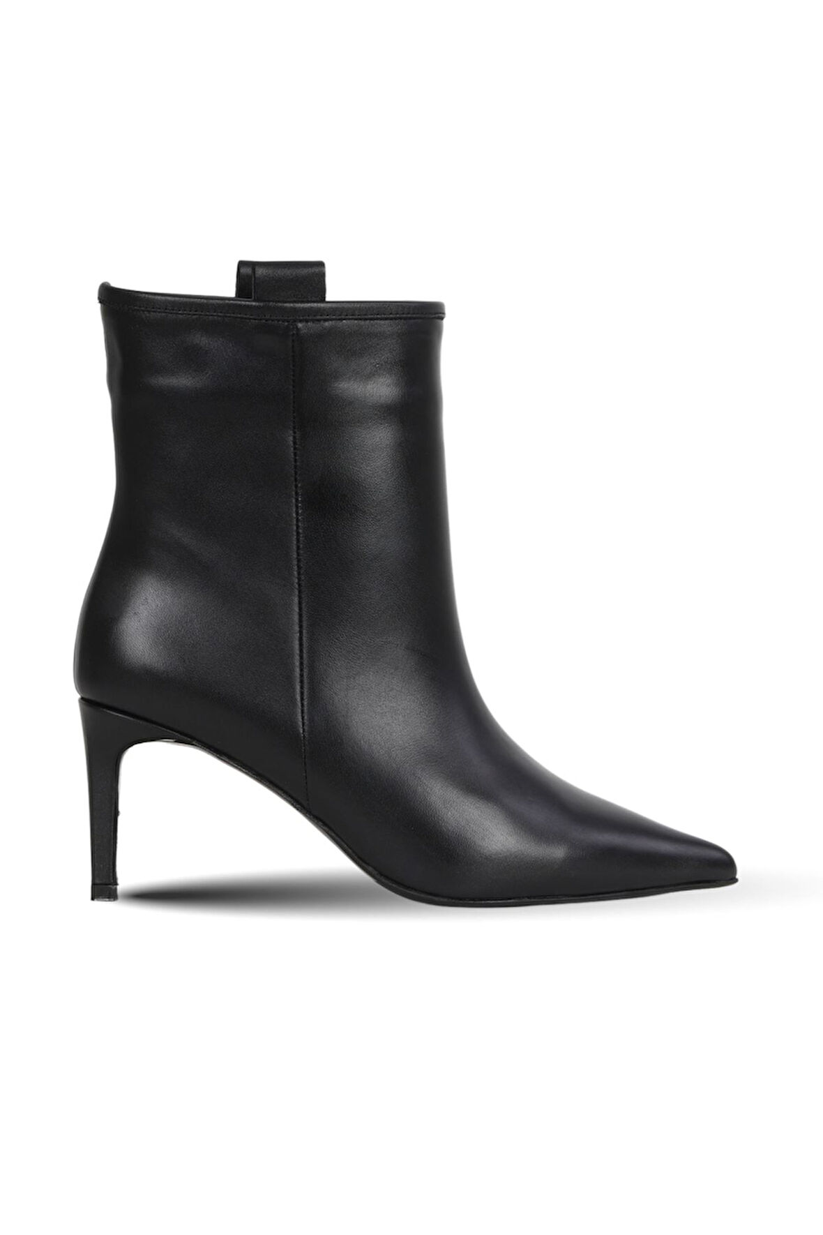 Bueno Shoes Siyah Deri Kadın Topuklu Bot 42wb6253