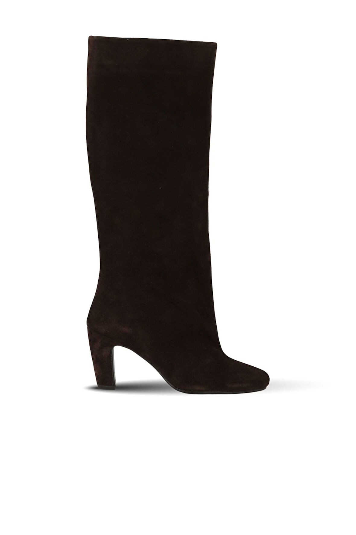 Bueno Shoes Kahverengi Süet Kadın Topuklu Çizme 39wc2958