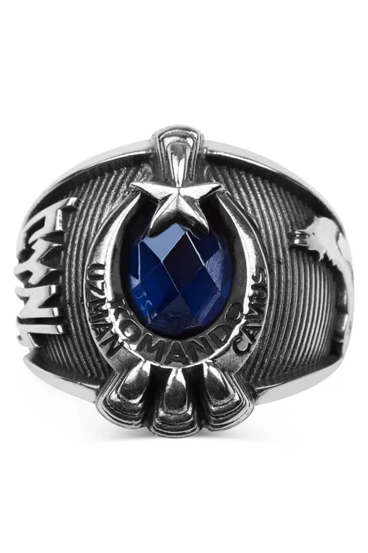 Erkek Pençeli Komando Uzman Çavuş Yüzüğü