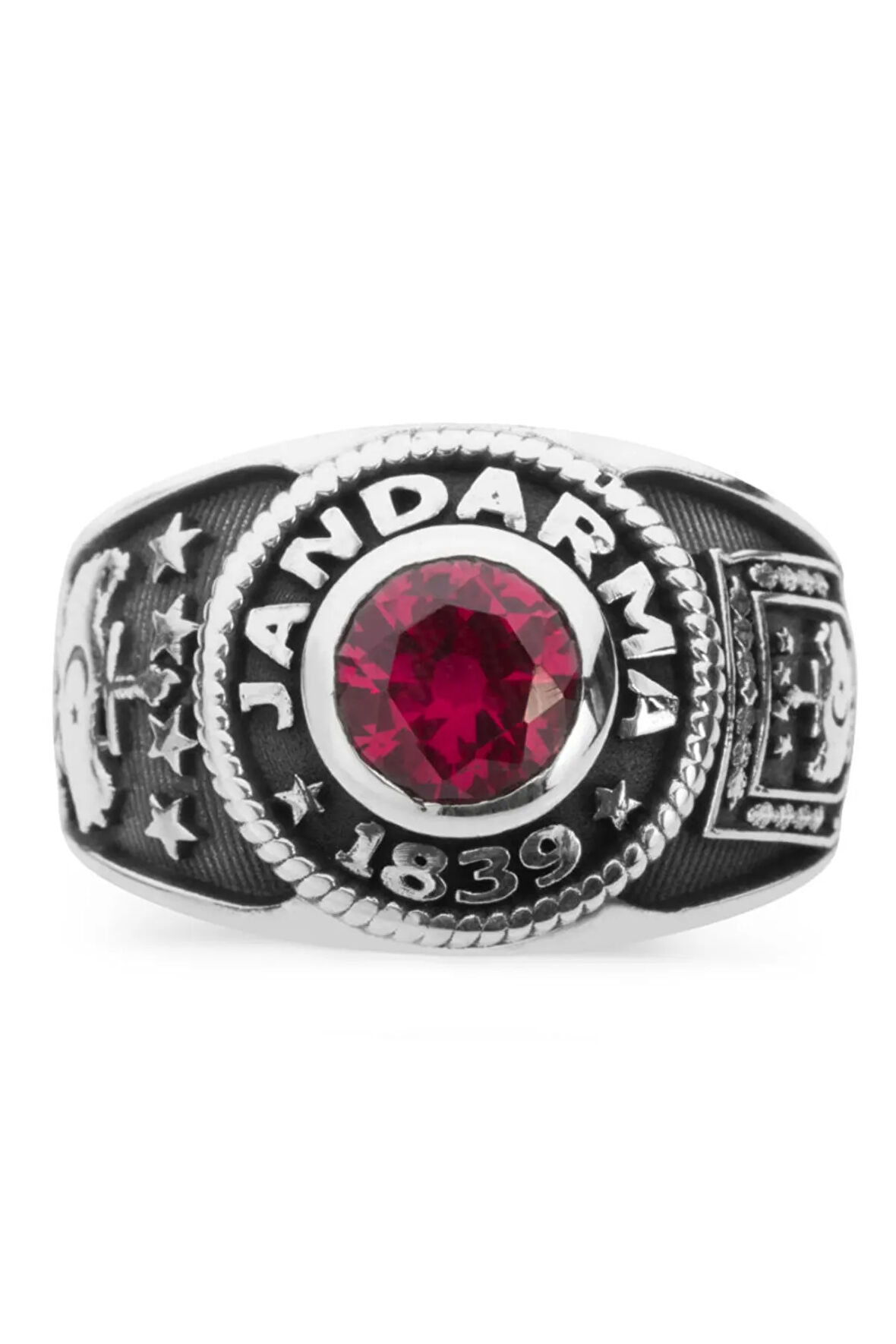 Klasik Tasarımlı Jandarma Yüzüğü