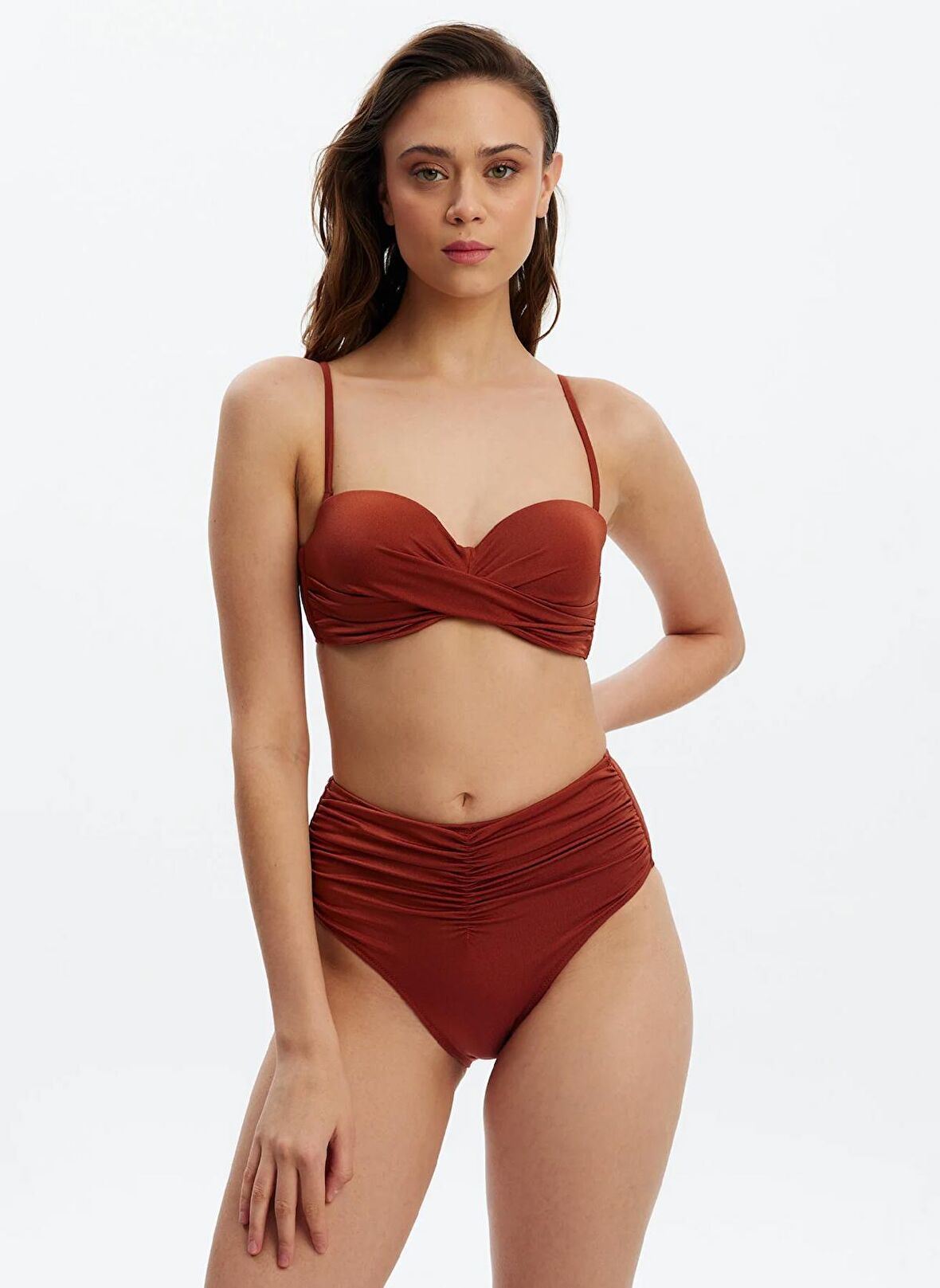 Louren Kiremit Kadın Bikini Alt LRN23YMM8535