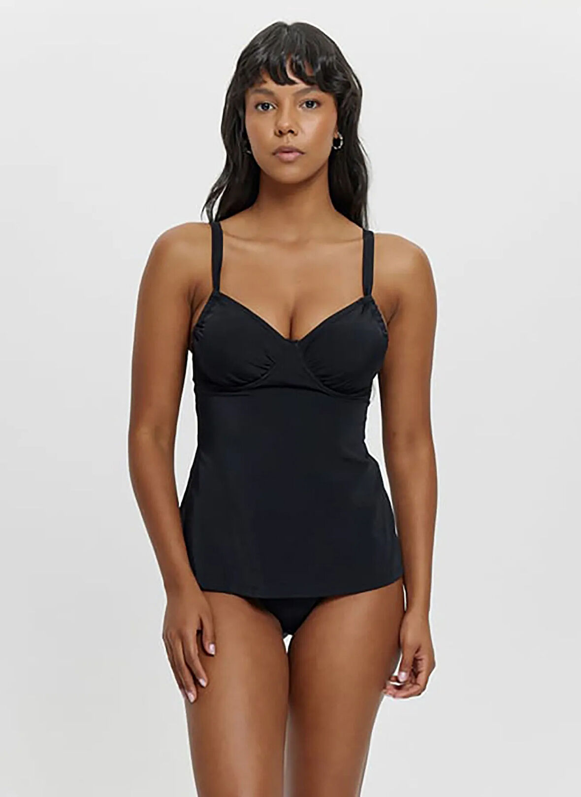 Louren Siyah Kadın Tankini T14000