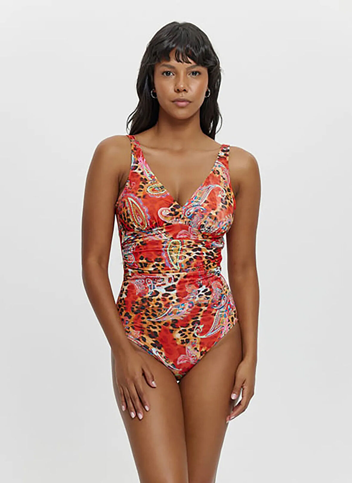 Louren Kırmızı Kadın Mayo M12015