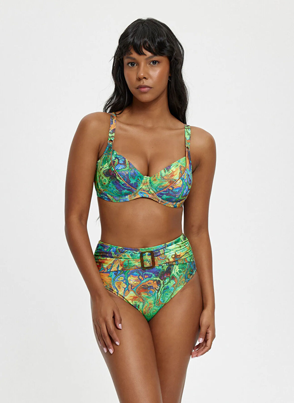 Louren Yeşil Kadın Bikini Takım B11040